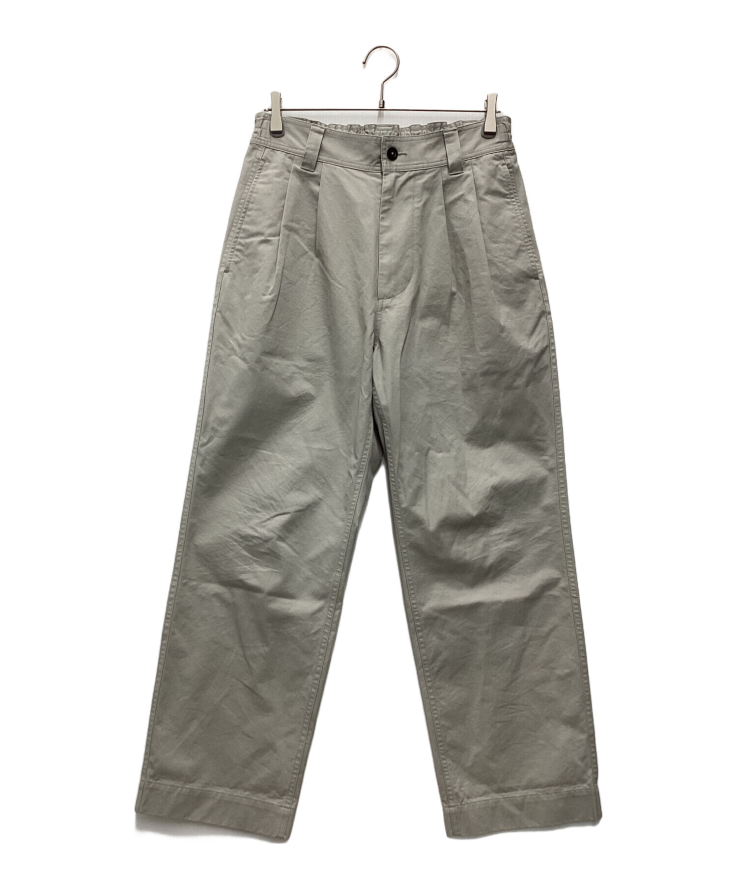 中古・古着通販】MHL (エムエイチエル) ストレートパンツ グレー 