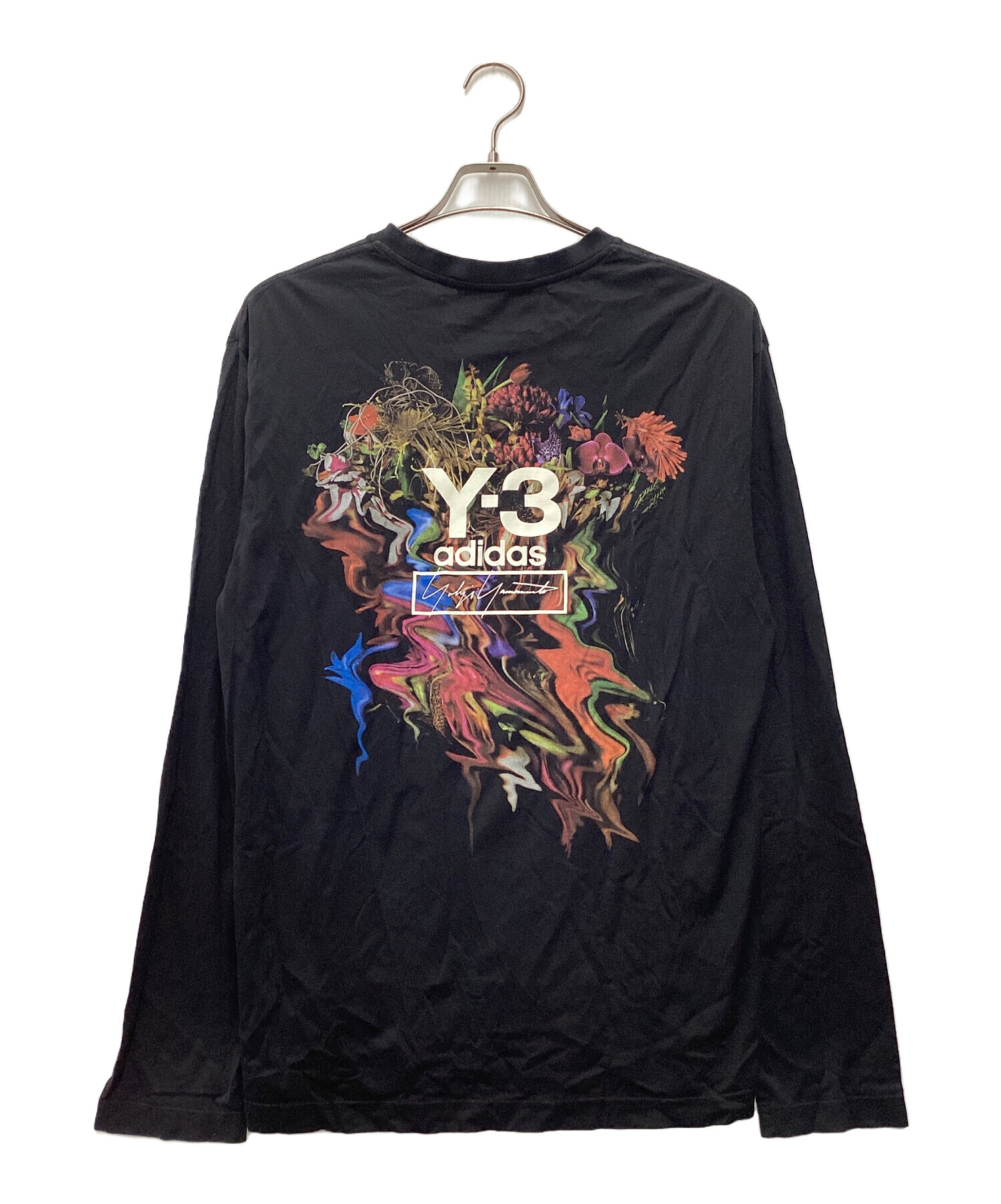中古・古着通販】adidas (アディダス) 長袖カットソー Y-3 ブラック 