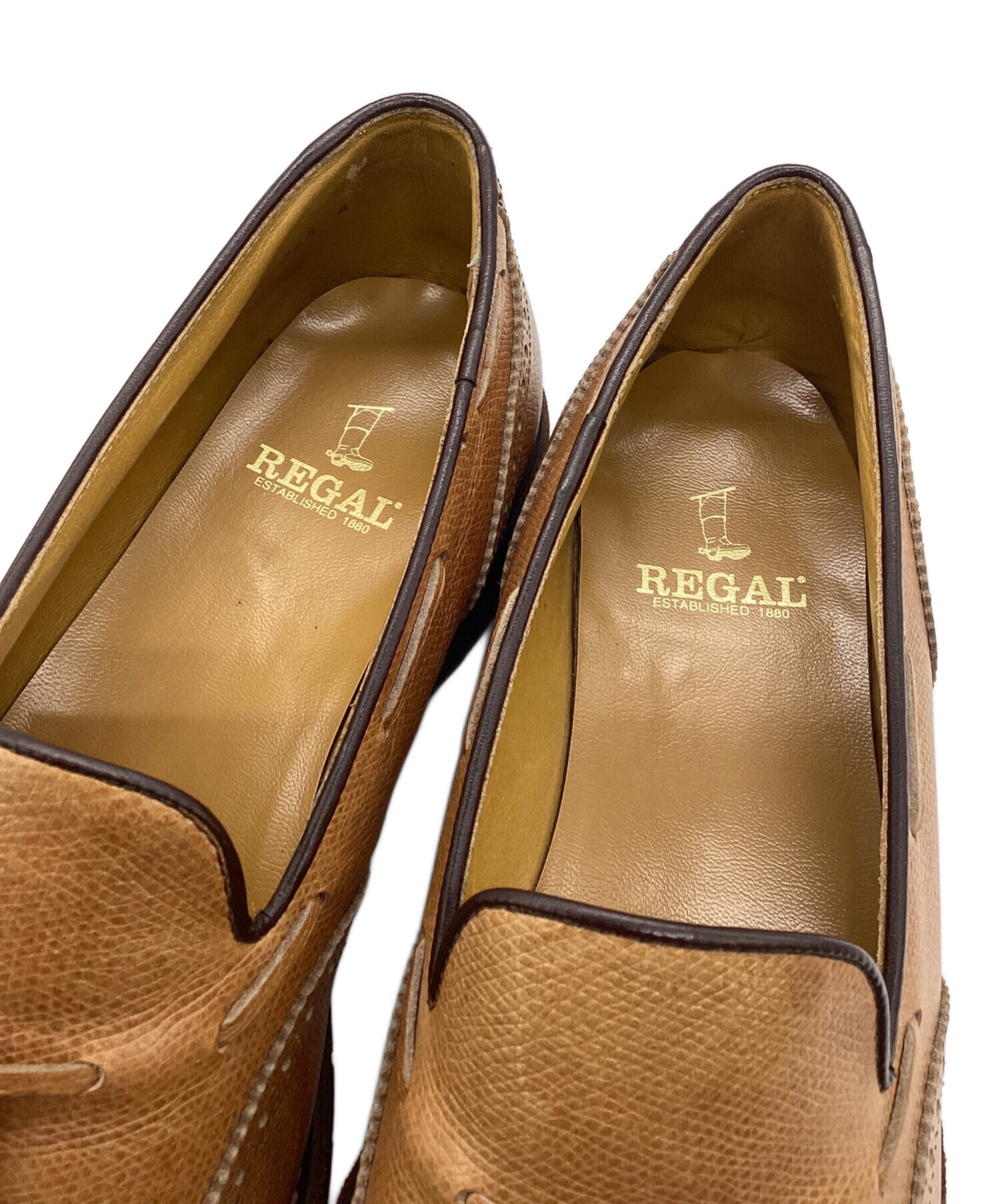 中古・古着通販】REGAL (リーガル) タッセルローファー キャメル