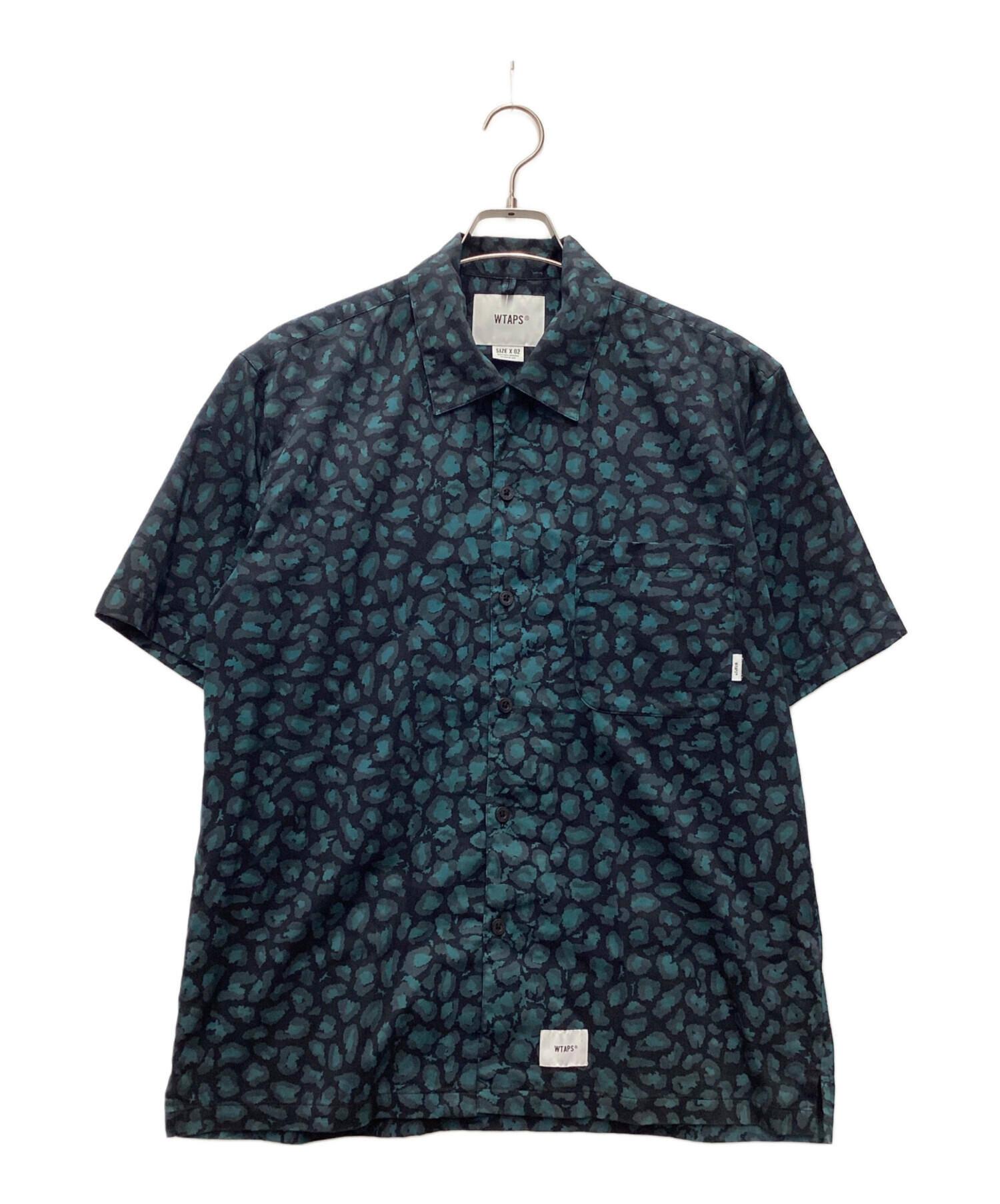 【人気完売】wtaps ダブルタップス オープンカラーシャツ 総柄 中古・古着通販】WTAPS (ダブルタップス) オープンカラーシャツ