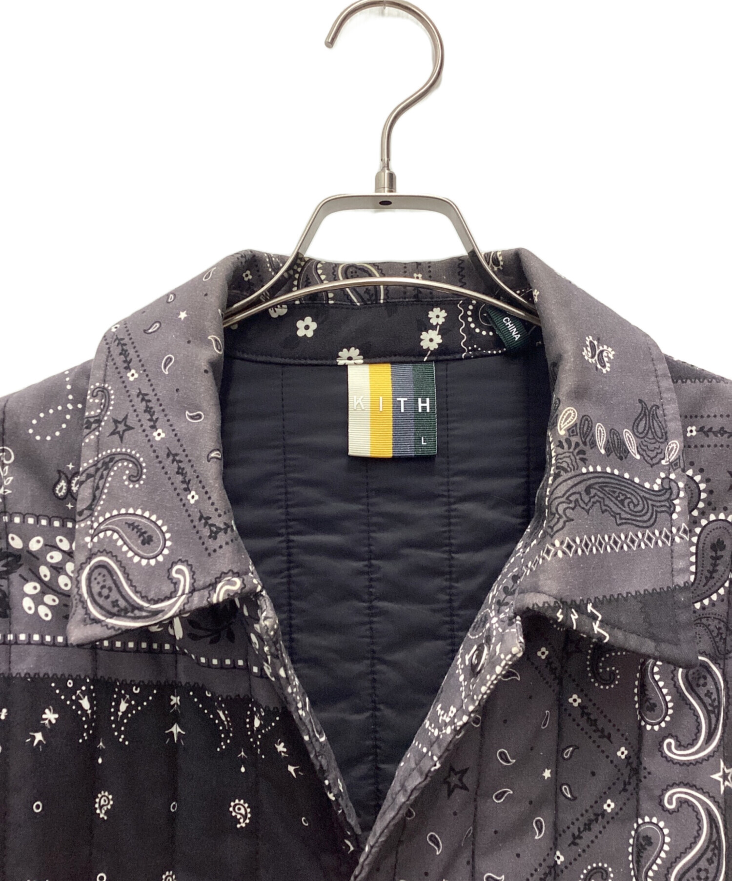 KITH 21SS CARMINE COACHESJACKET コーチジャケット KITH（キス） 21SS CARMINE COACHES JACKET STADIUM カーマイン