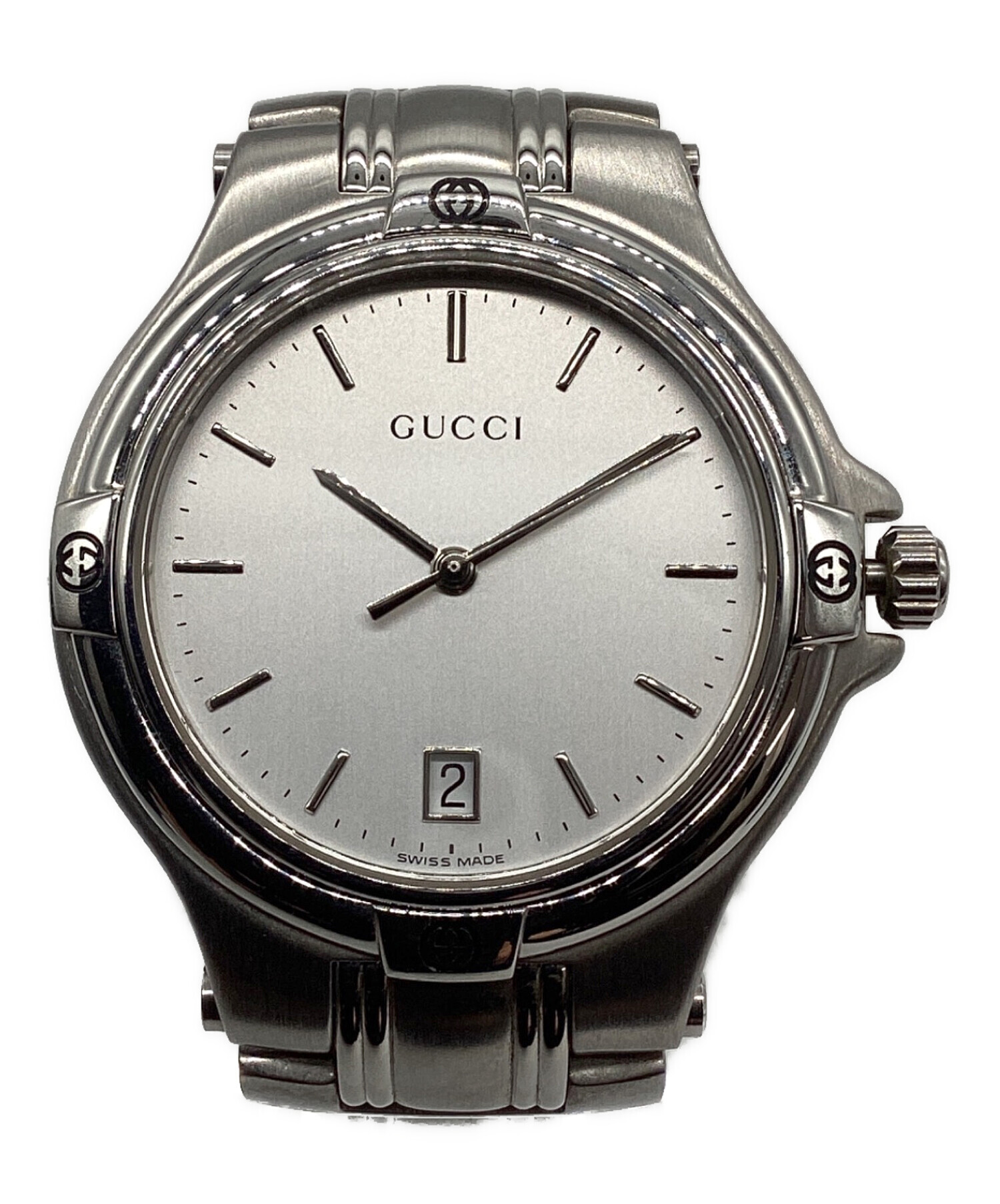 中古・古着通販】GUCCI (グッチ) 腕時計 SSブレスレット｜ブランド 