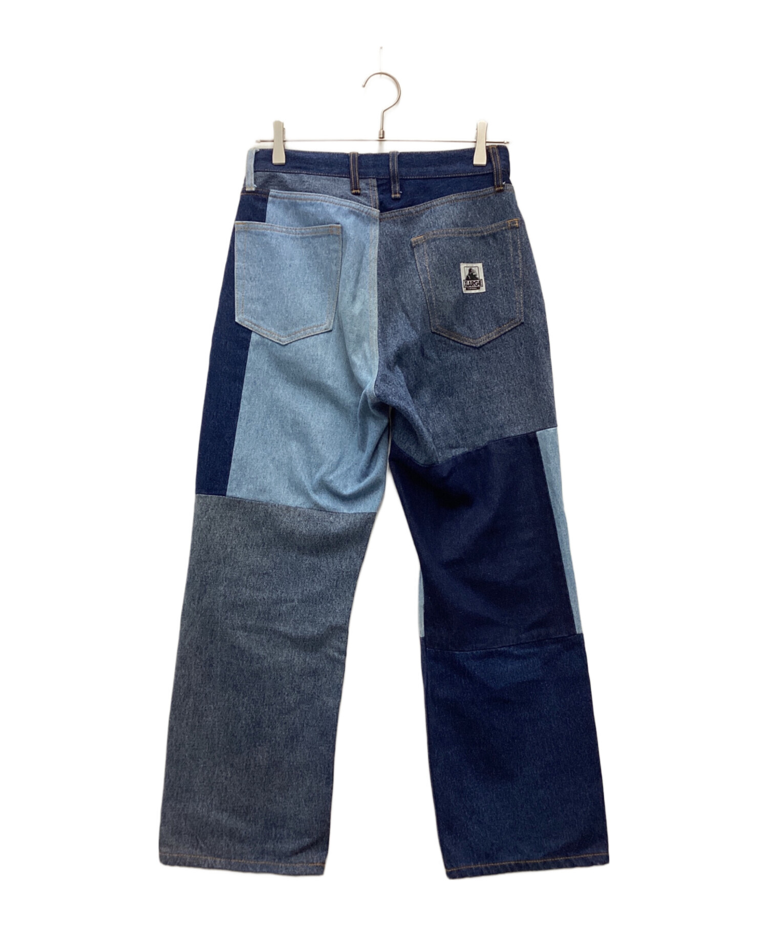 中古・古着通販】X-LARGE (エクストララージ) パッチワークデニム