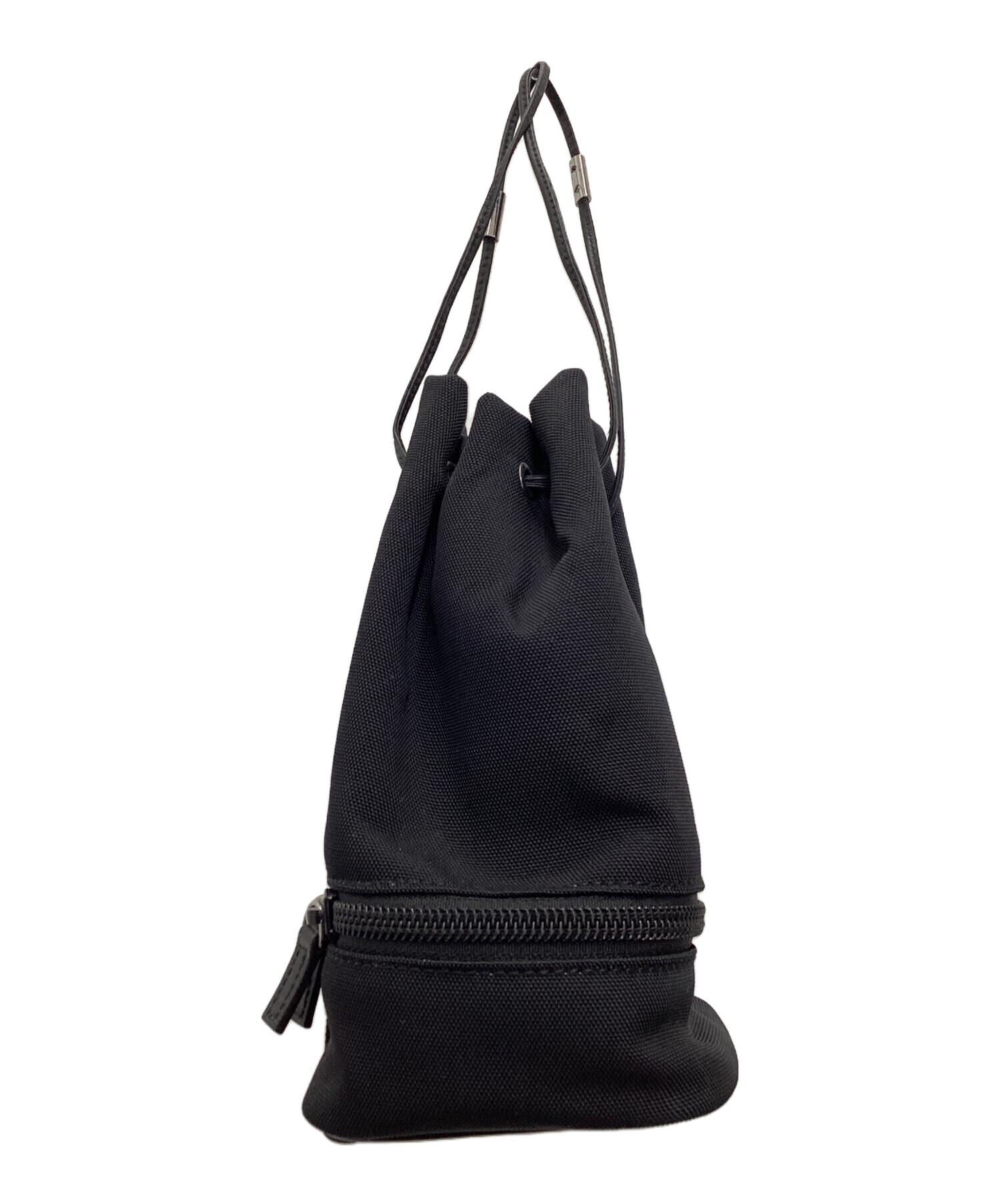 Gucci ブラック 巾着　ポーチ 中古・古着通販】GUCCI (グッチ) 巾着バック GG ブラック｜ブランド