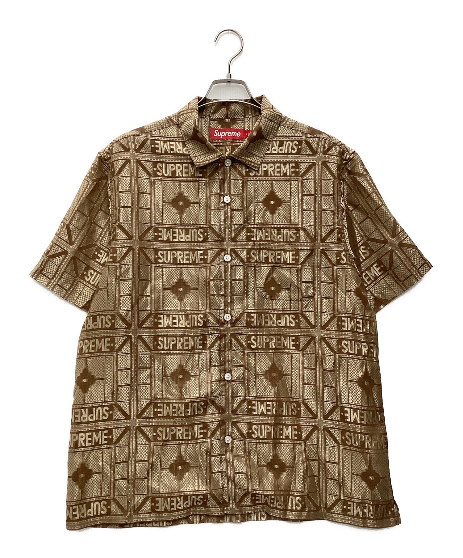 中古・古着通販】Supreme (シュプリーム) 半袖シャツ 24SS ベージュ