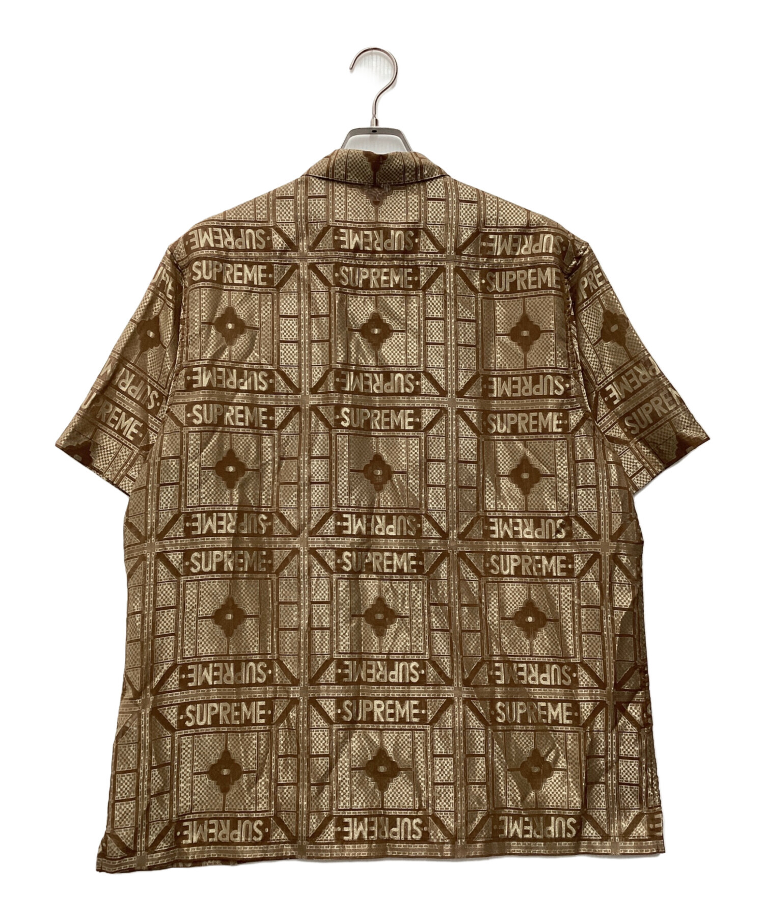 中古・古着通販】Supreme (シュプリーム) 半袖シャツ 24SS ベージュ