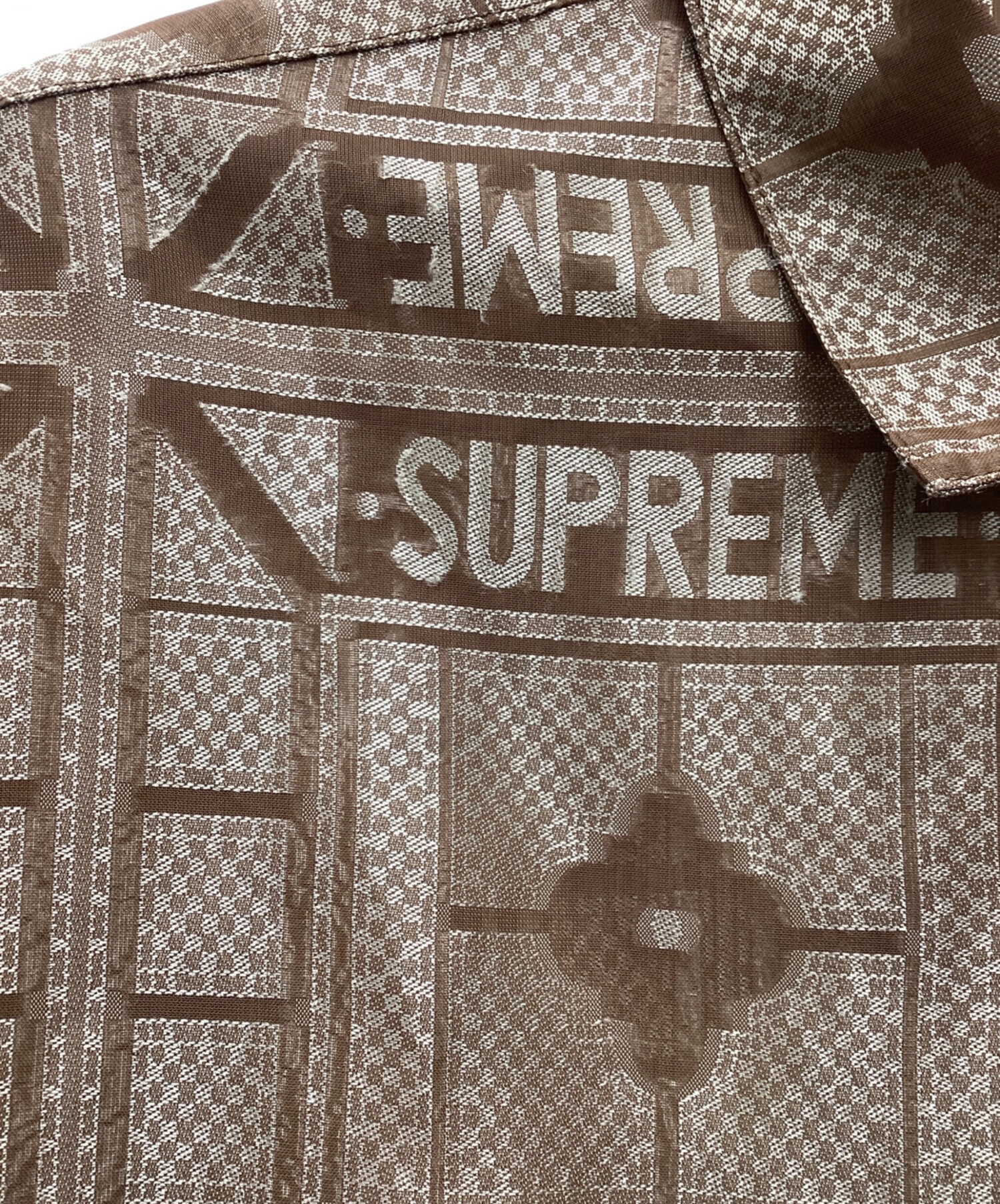 中古・古着通販】Supreme (シュプリーム) 半袖シャツ 24SS ベージュ