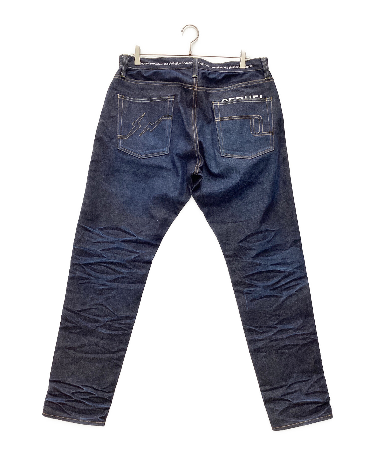 SEQUEL デニムパンツ sequelデニムパンツSQ-24AW-PT-10FRAGMENT藤原