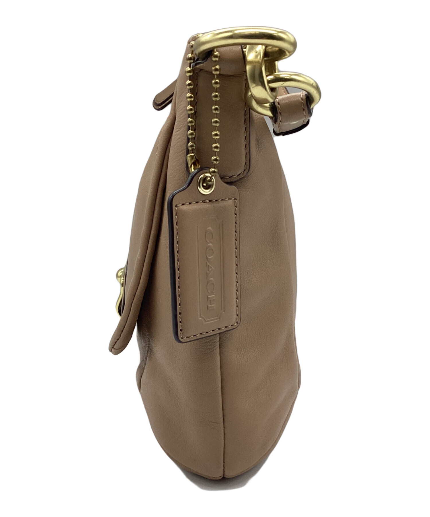中古・古着通販】COACH (コーチ) レザーショルダーバッグ クリスティン 
