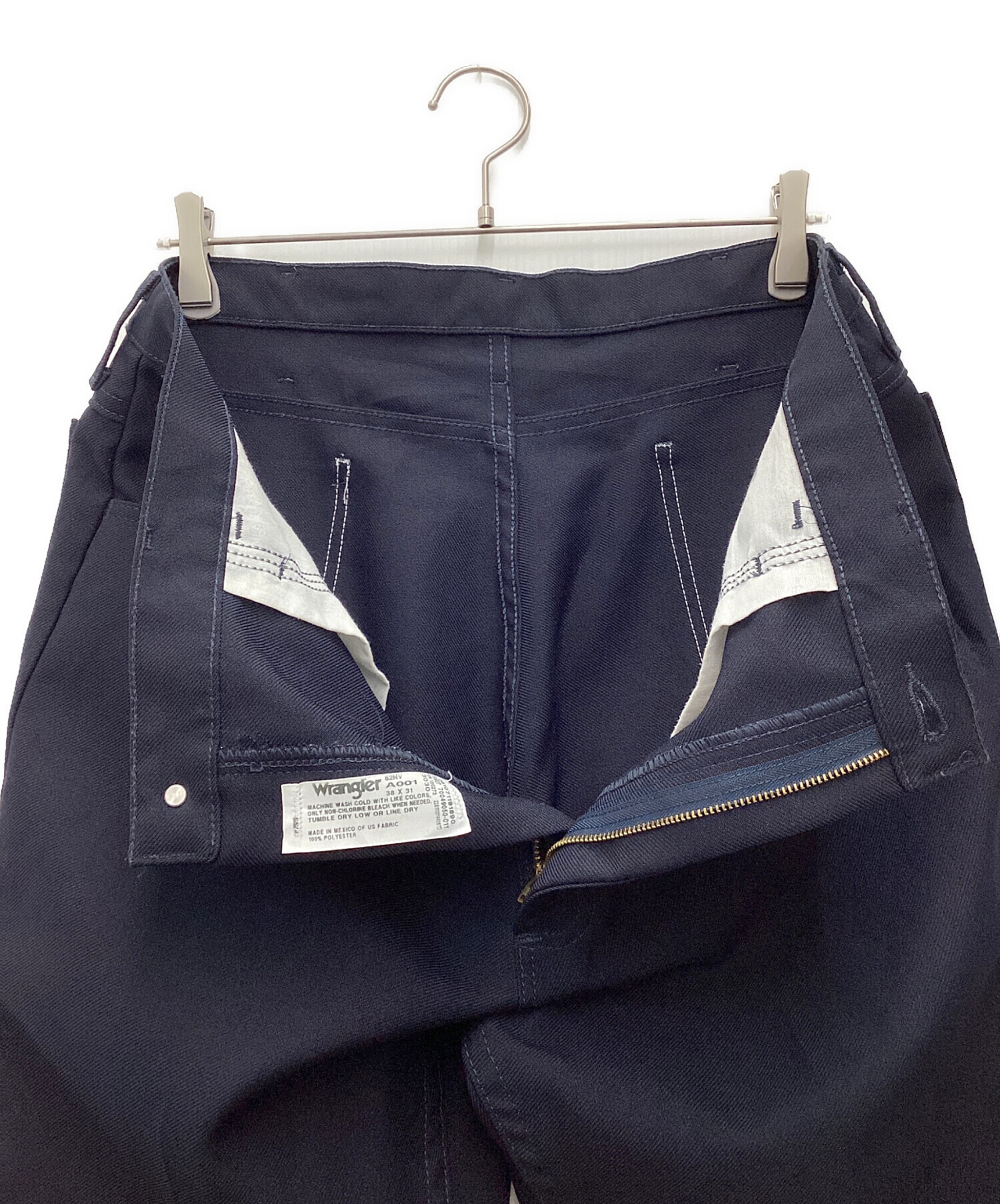 中古・古着通販】Wrangler (ラングラー) ランチャーパンツ ネイビー