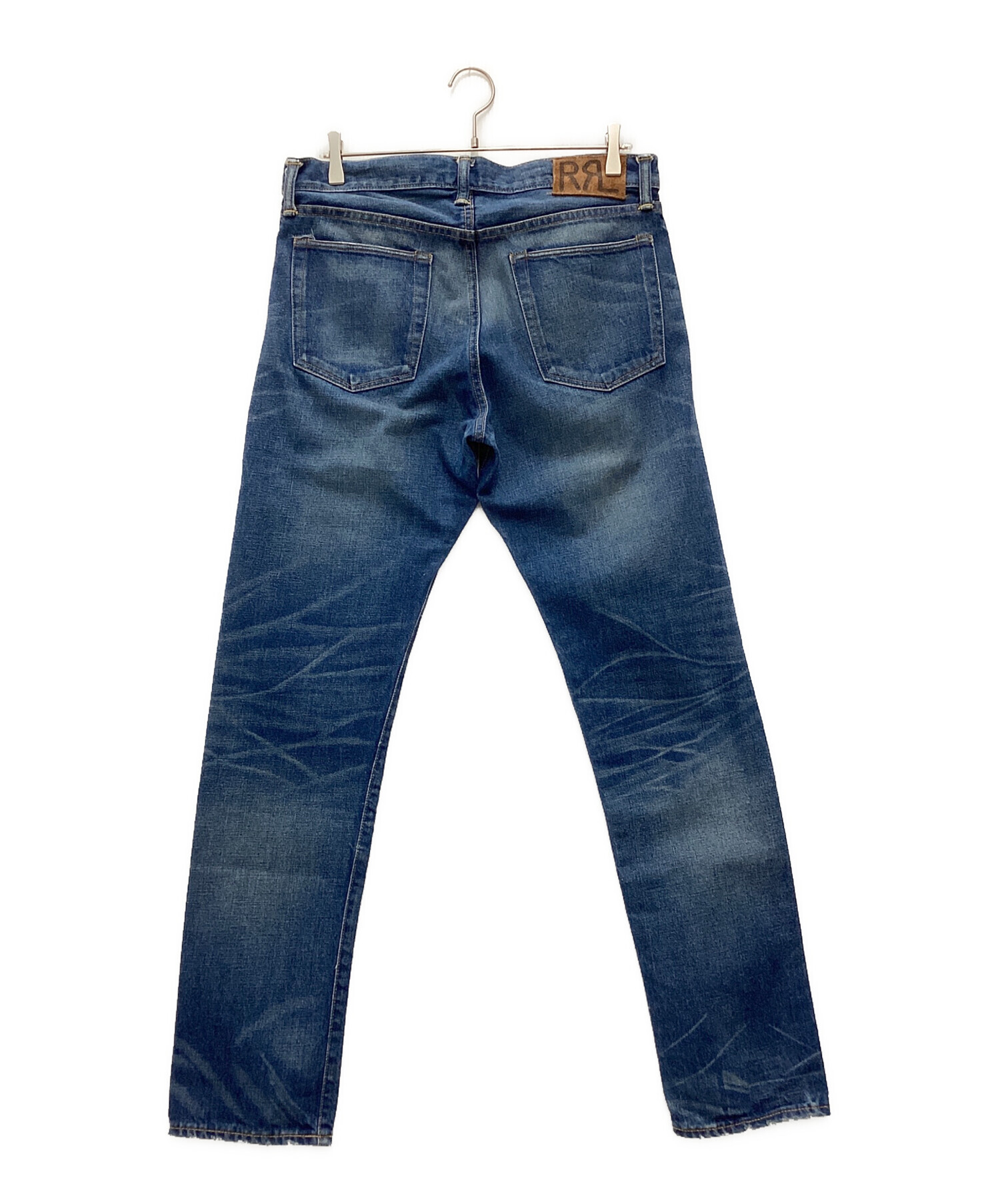 中古・古着通販】RRL (ダブルアールエル) デニムパンツ ブルー サイズ 