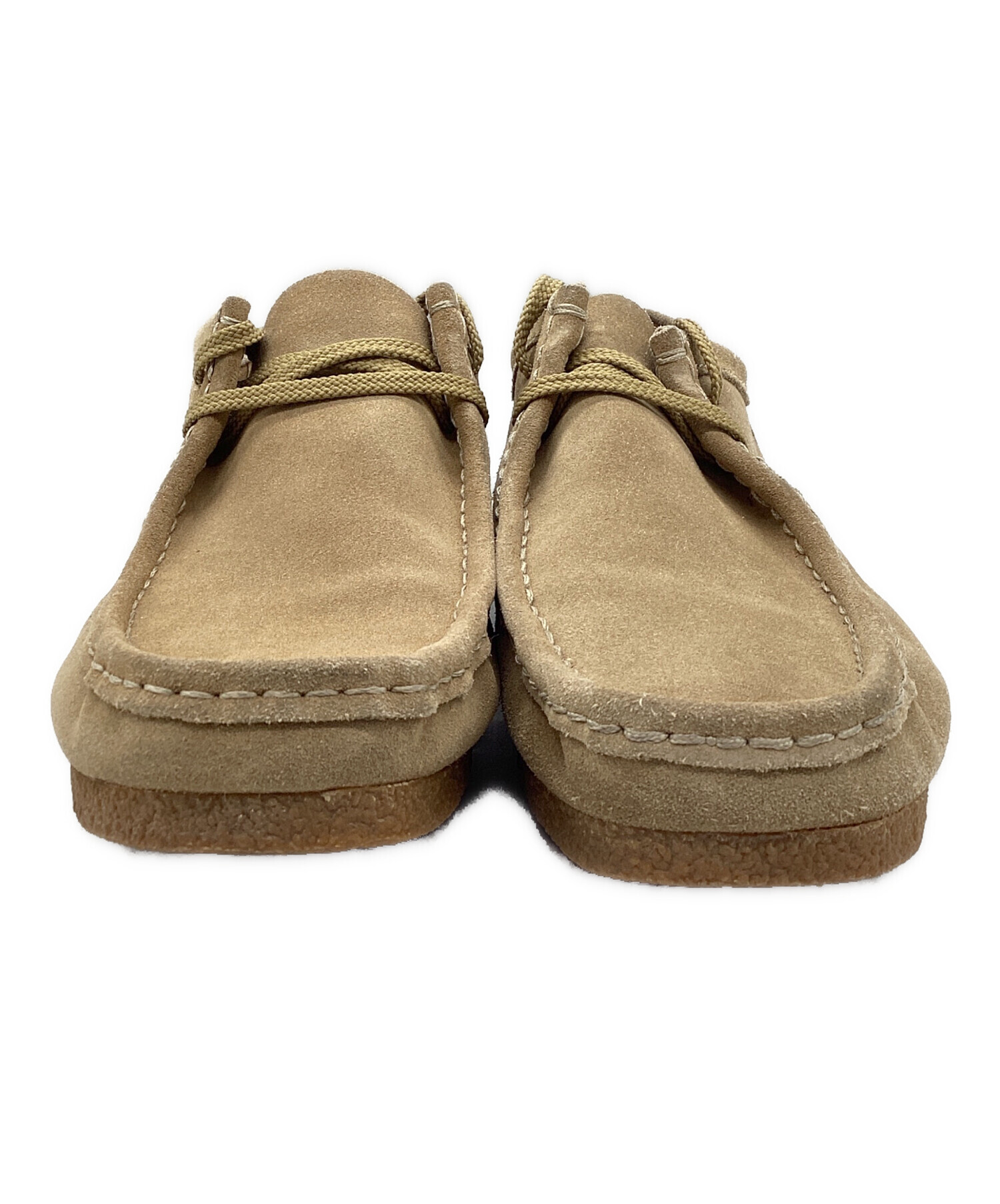 中古・古着通販】CLARKS (クラークス) ワラビーシューズ ベージュ 