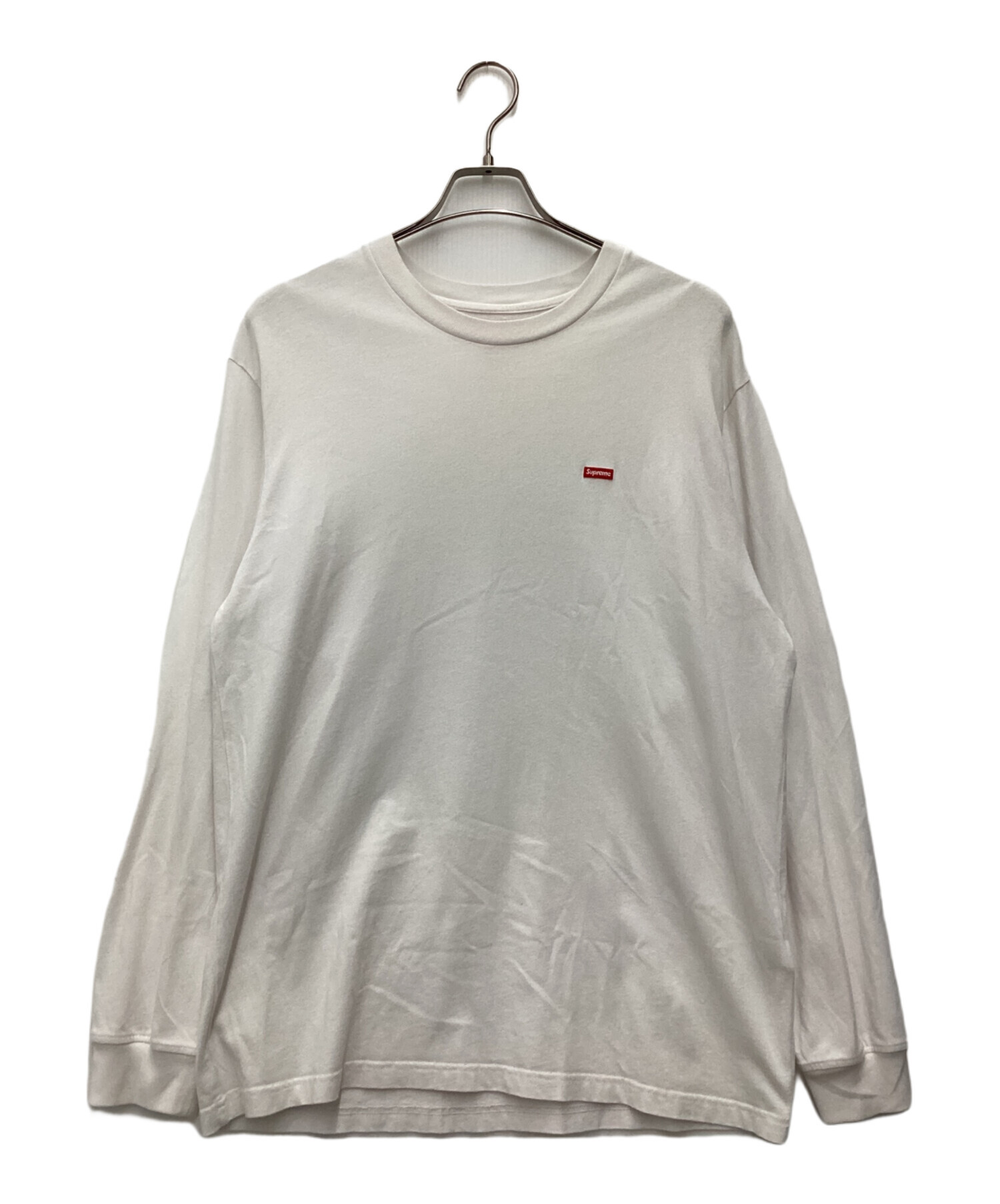 中古・古着通販】Supreme (シュプリーム) 長袖カットソー ホワイト 