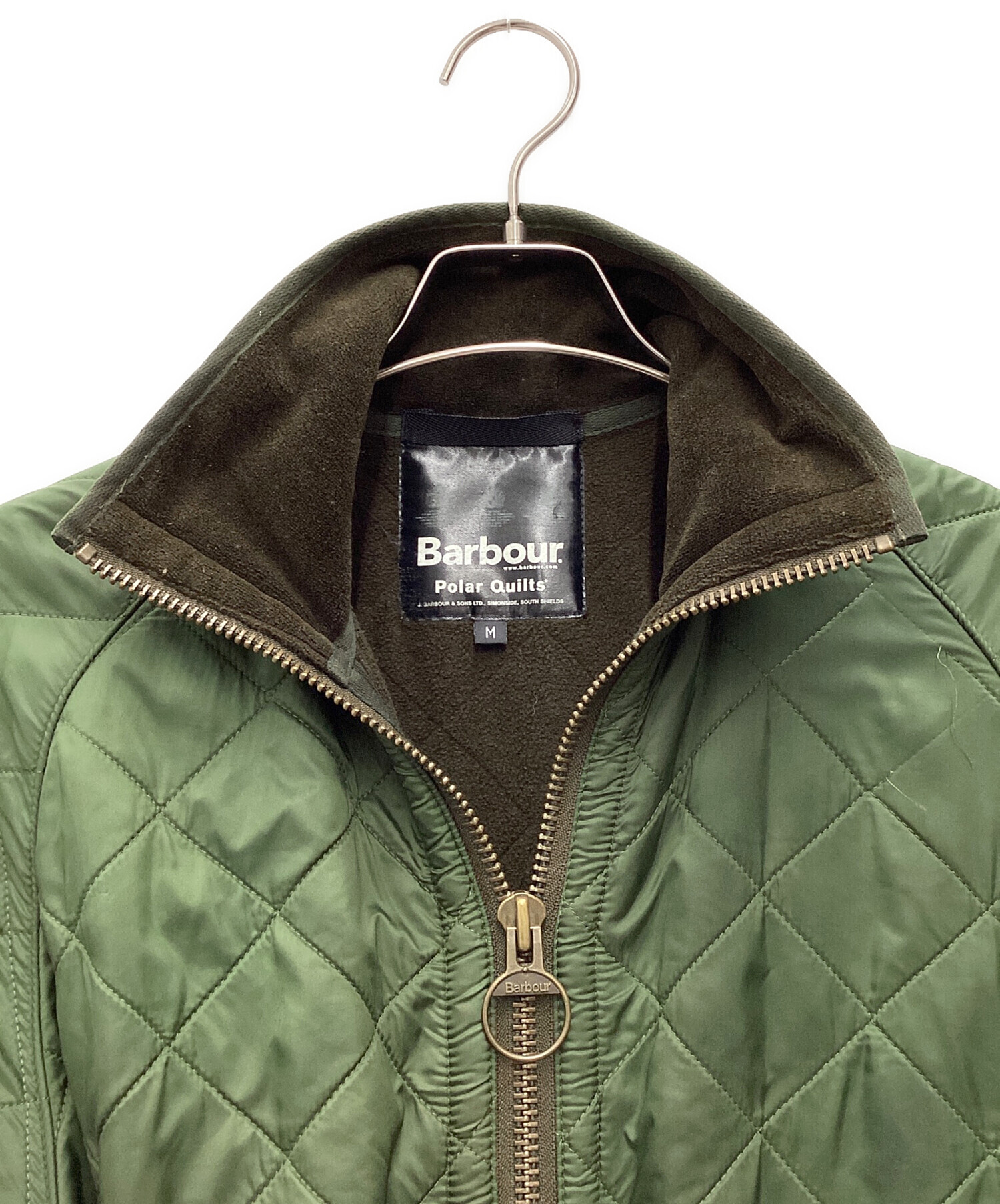 中古・古着通販】Barbour (バブアー) キルティングジャケット オリーブ 