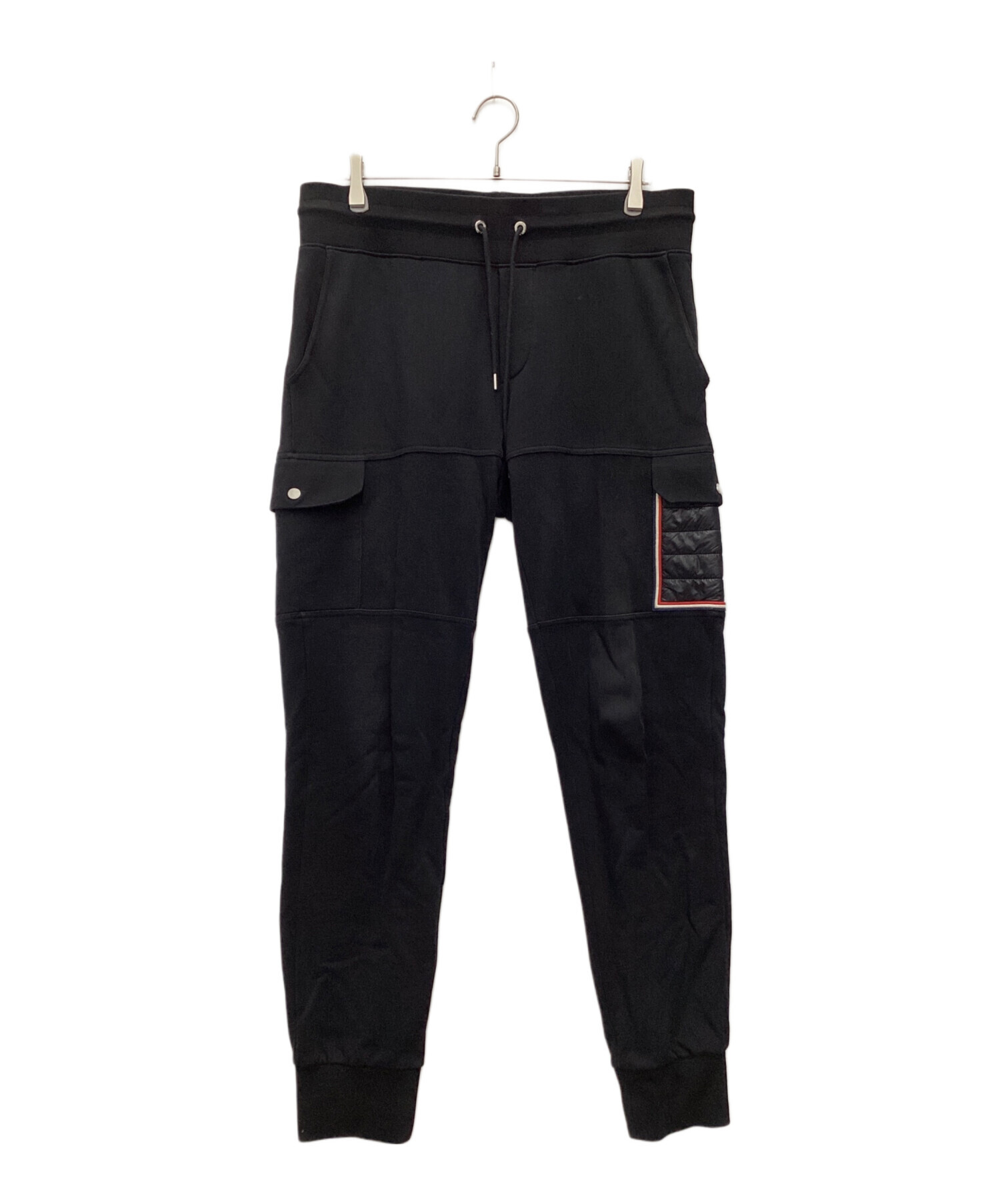 中古・古着通販】MONCLER (モンクレール) トラックパンツ ブラック