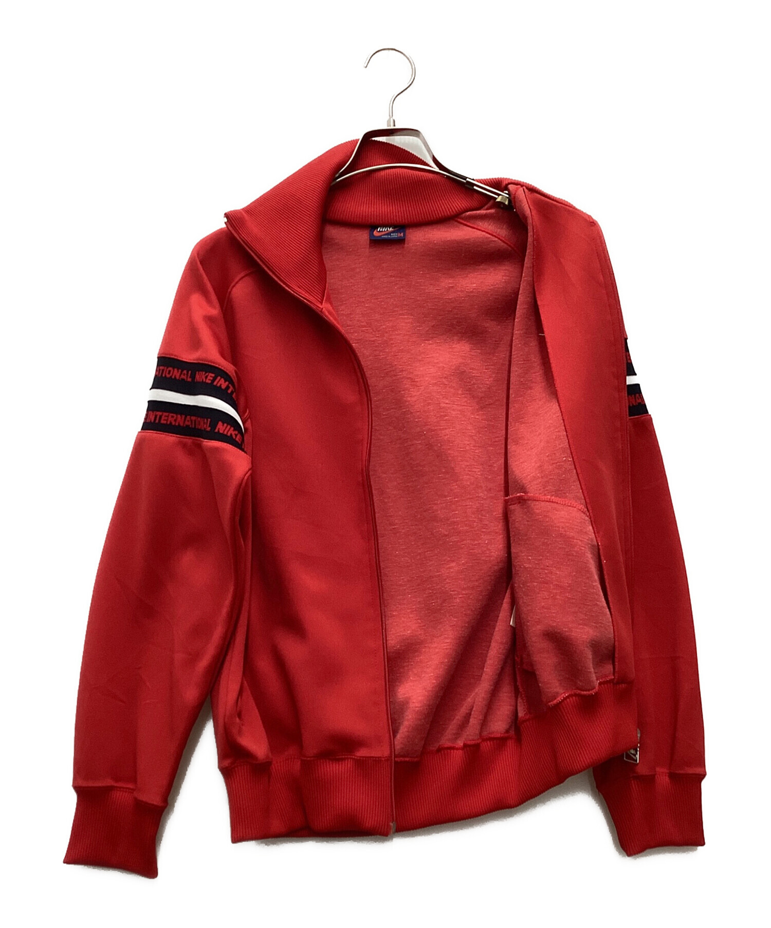 中古・古着通販】NIKE (ナイキ) トラックジャケット 推定80's レッド