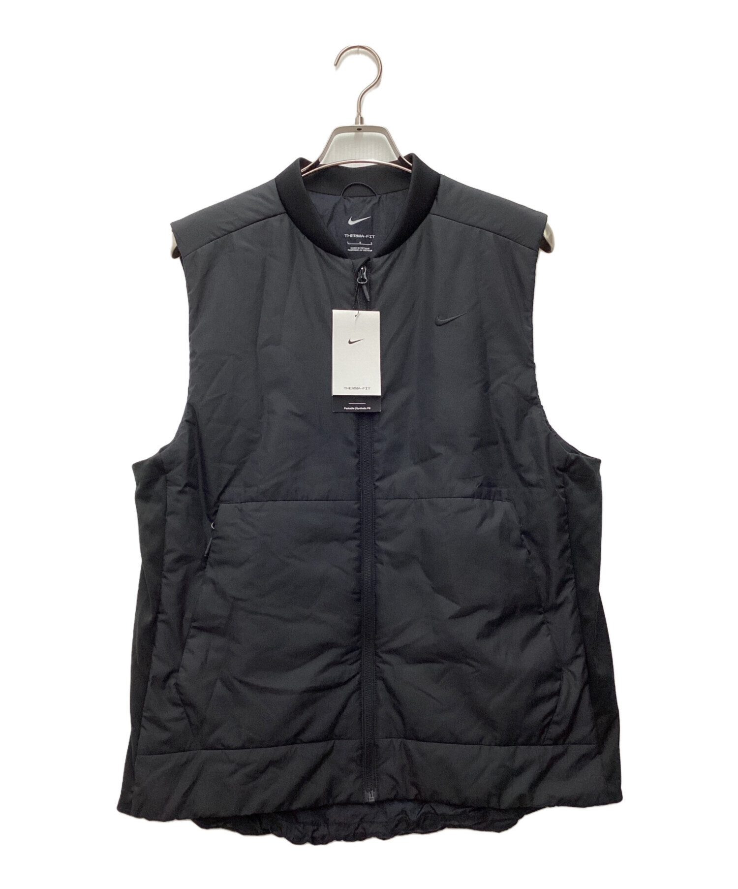 中古・古着通販】NIKE (ナイキ) ナイロンベスト ブラック サイズ:SIZE