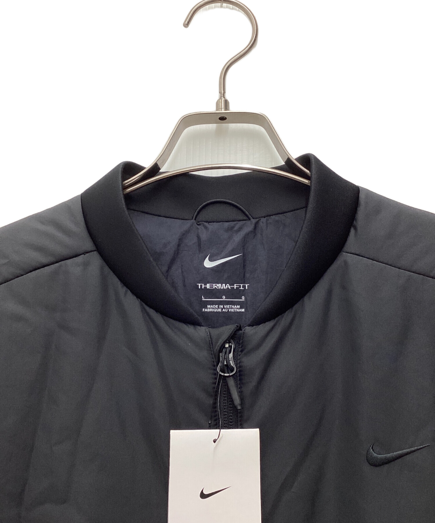 中古・古着通販】NIKE (ナイキ) ナイロンベスト ブラック サイズ:SIZE