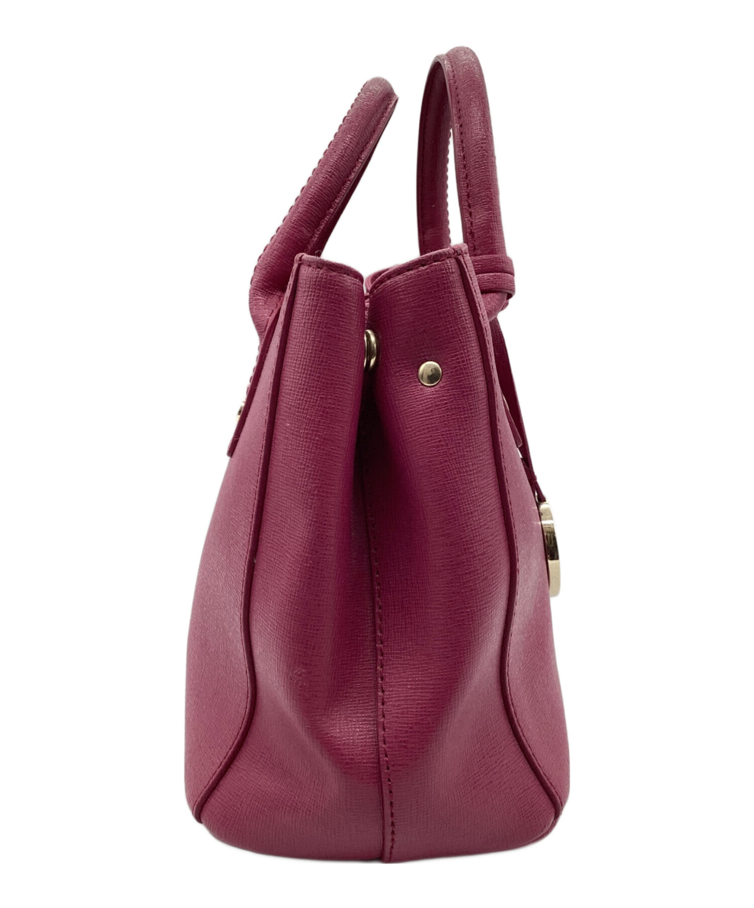 中古・古着通販】FURLA (フルラ) リンダ ミニ 2WAYバッグ ショッキング 