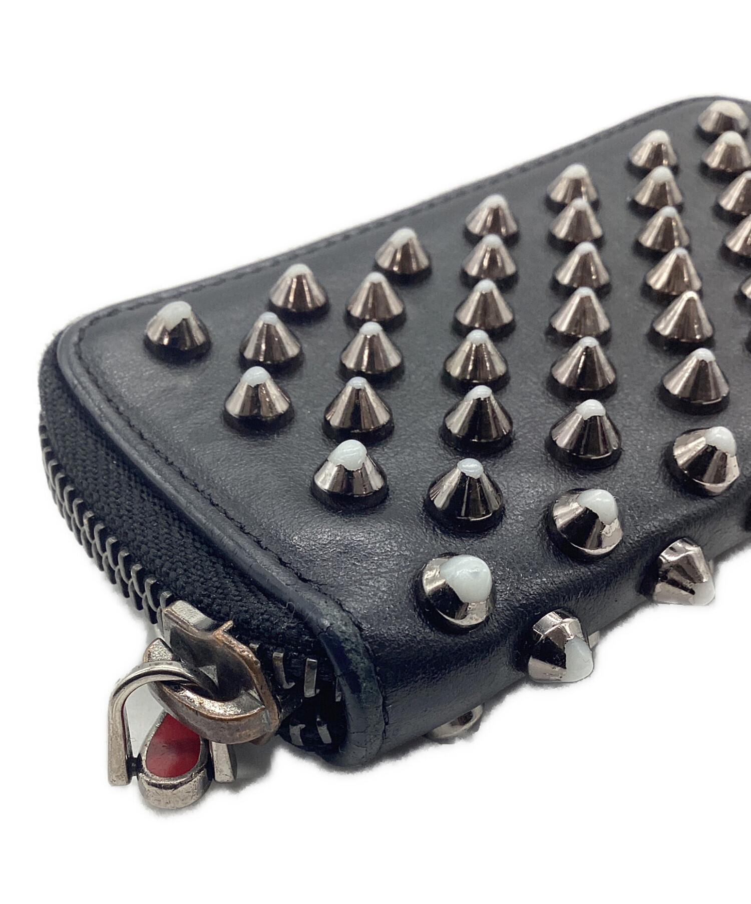 【新品/未使用】Christian ルブタン キーケース/リング ブラック 中古・古着通販】Christian Louboutin (クリスチャン・ルブタン) キー