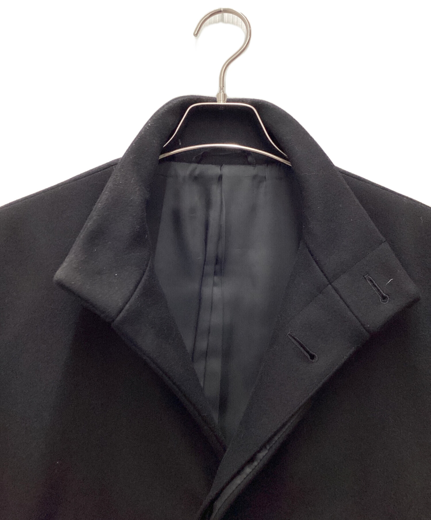 中古・古着通販】theory (セオリー) コート ブラック サイズ:SIZE 36