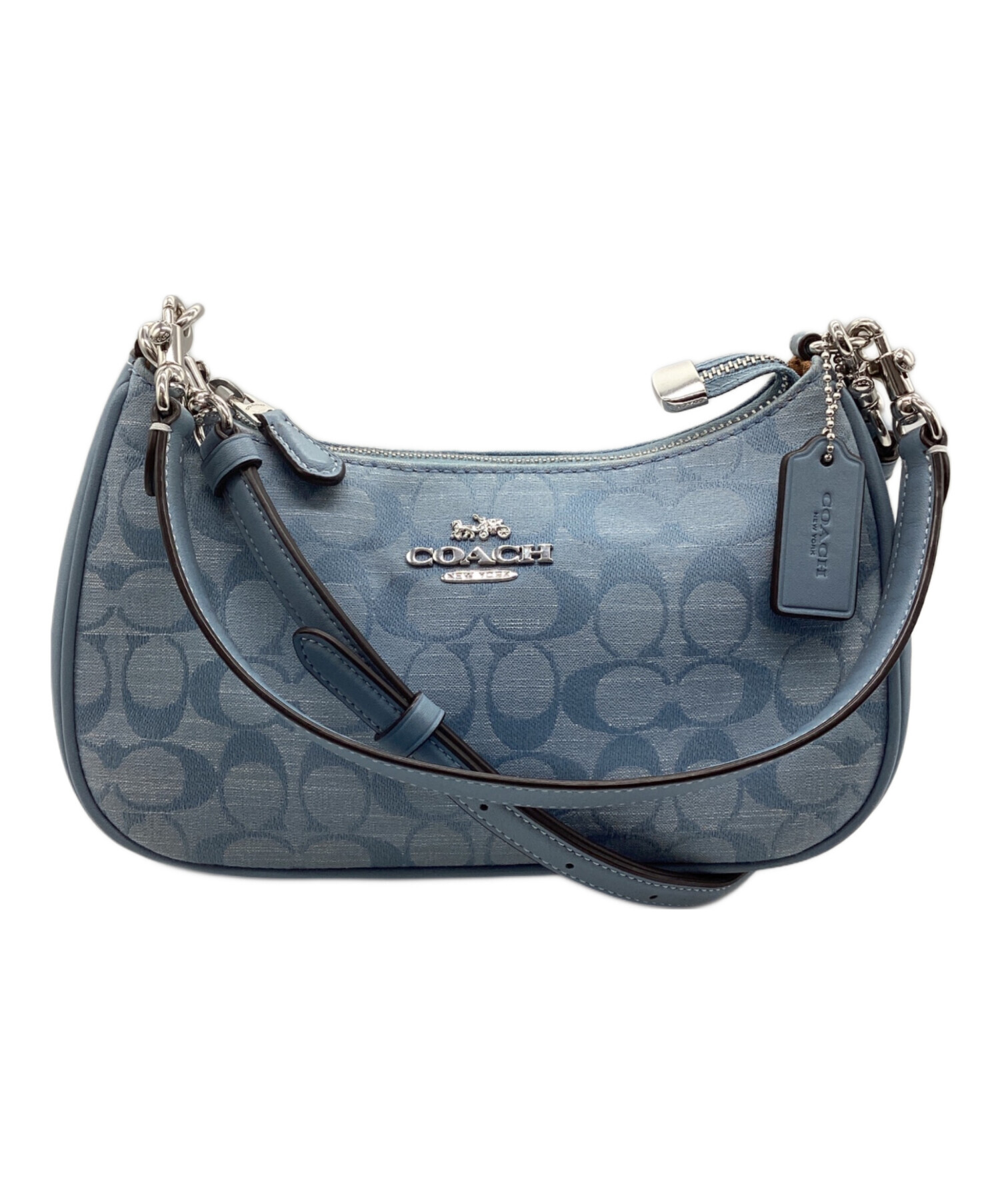 COACH ショルダーバッグ シグネチャー シャンブレー 2way カテゴリ