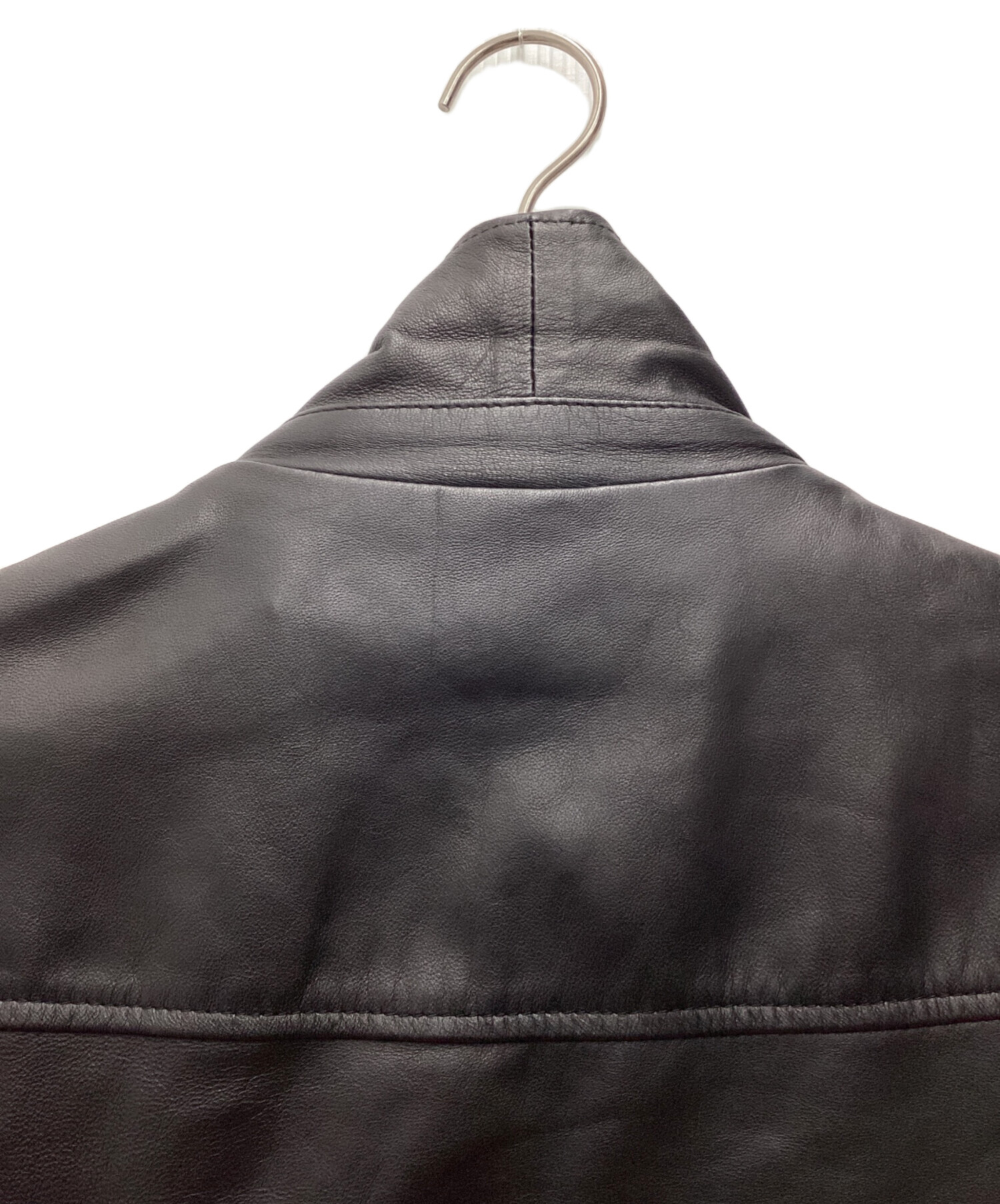 Delan デラン レザー ジャケット 6DSHEEP 48サイズ 中古・古着通販】DELAN (デラン) レザージャケット ブラック