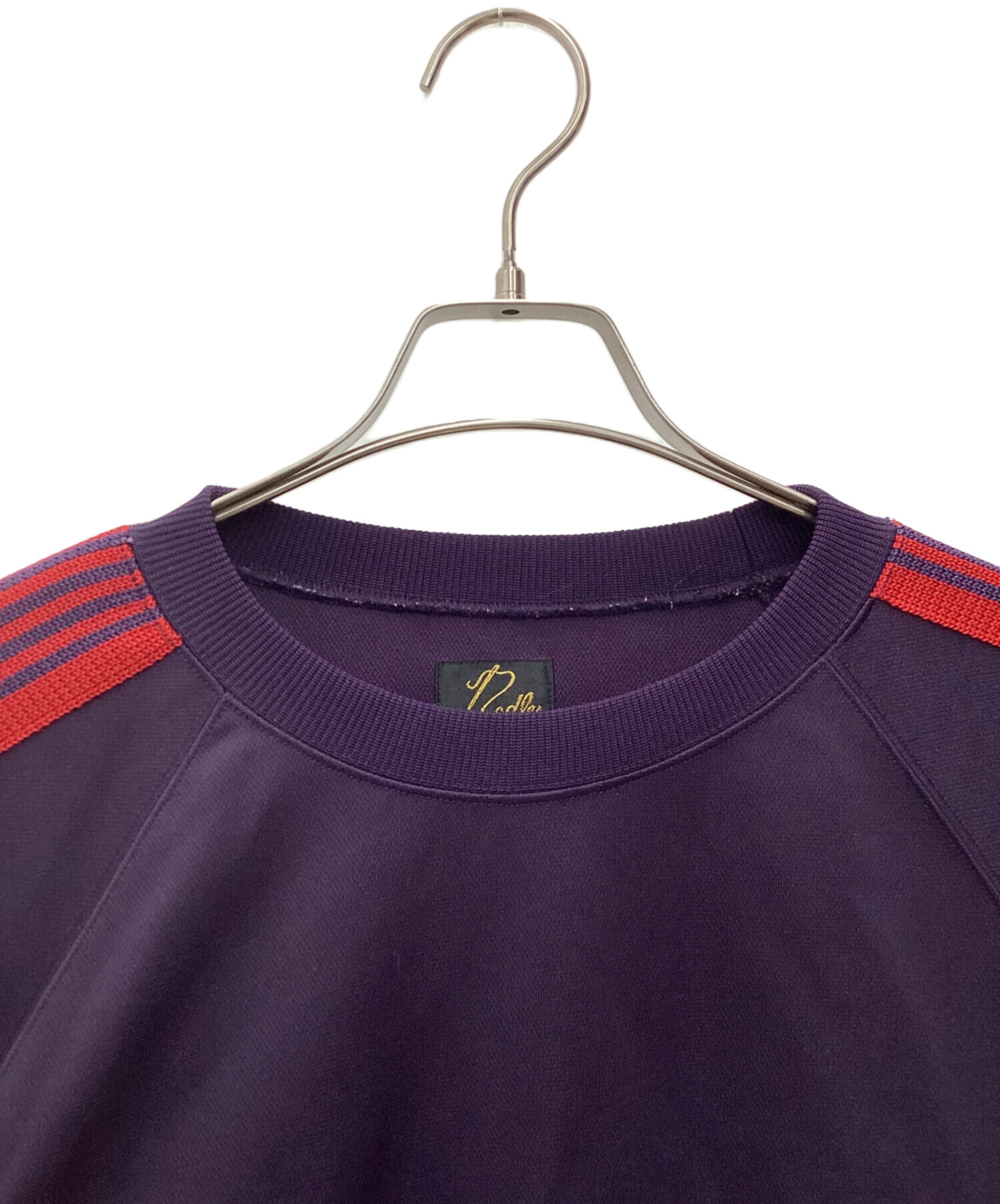 本日限定値下げ　Needles トレーナー Lサイズ　パープル NEEDLES スウェット パープル 本日限定値下げ Needles トレーナー L