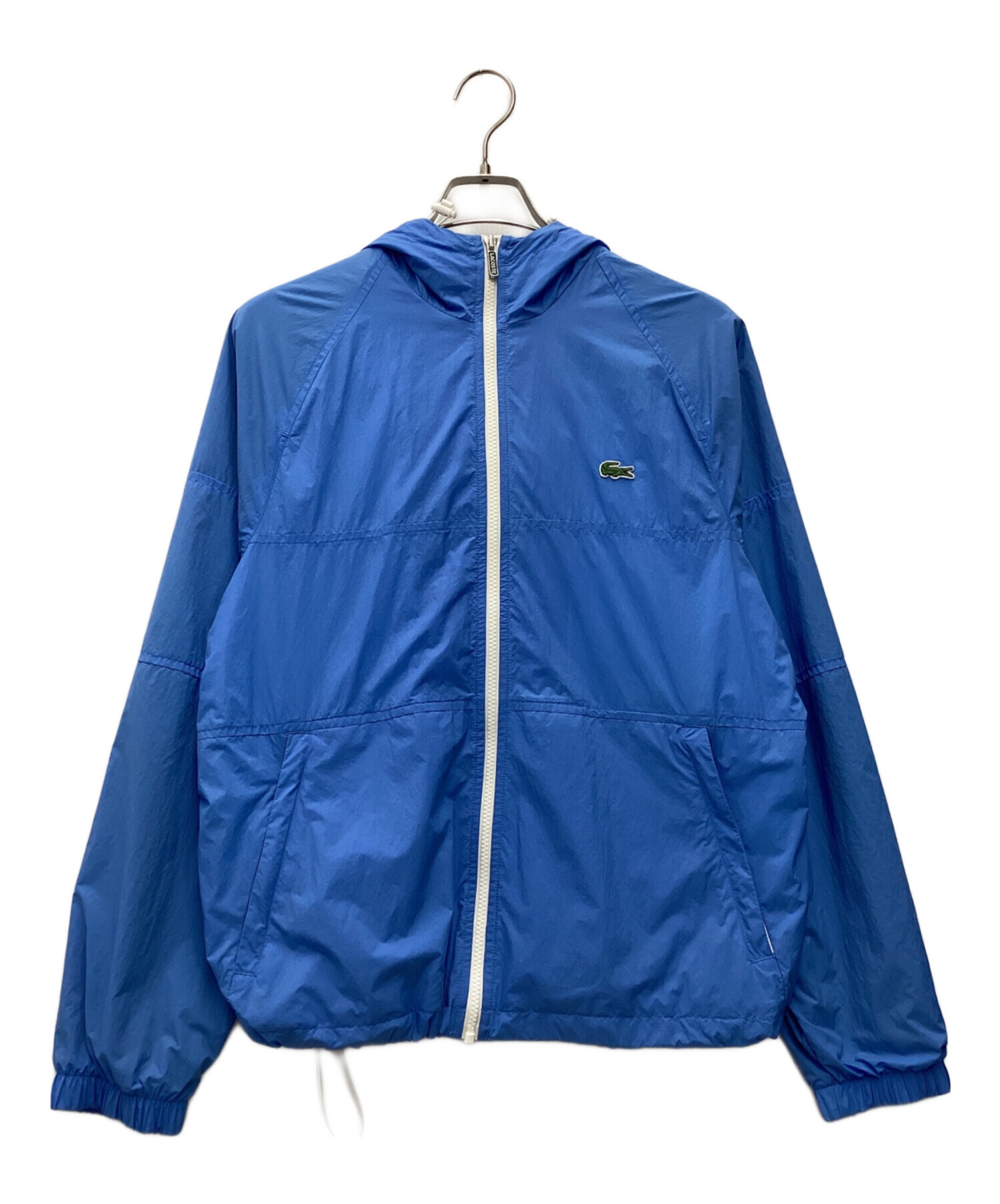 美品LACOSTE SPORTフーディナイロンジャケットネイビーテックY2K古着 中古・古着通販】LACOSTE (ラコステ) ナイロンジャケット スカイブルー
