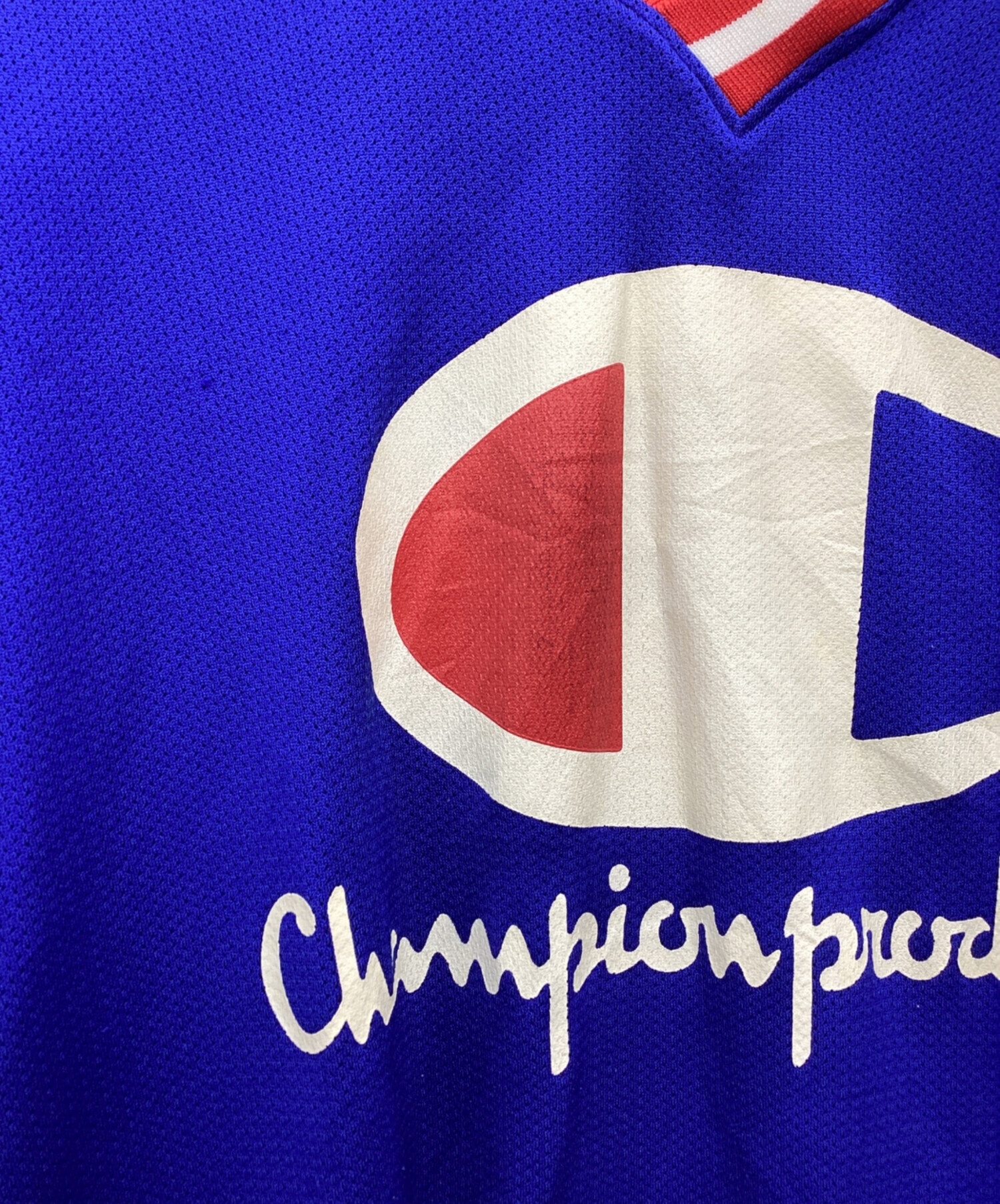 中古・古着通販】Champion (チャンピオン) ゲームシャツ 推定80~90s