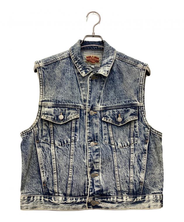 GW セール価格ビッグマックデニムベスト50's 中古・古着通販】BIG JOHN (ビッグジョン) デニムベスト 推定90s