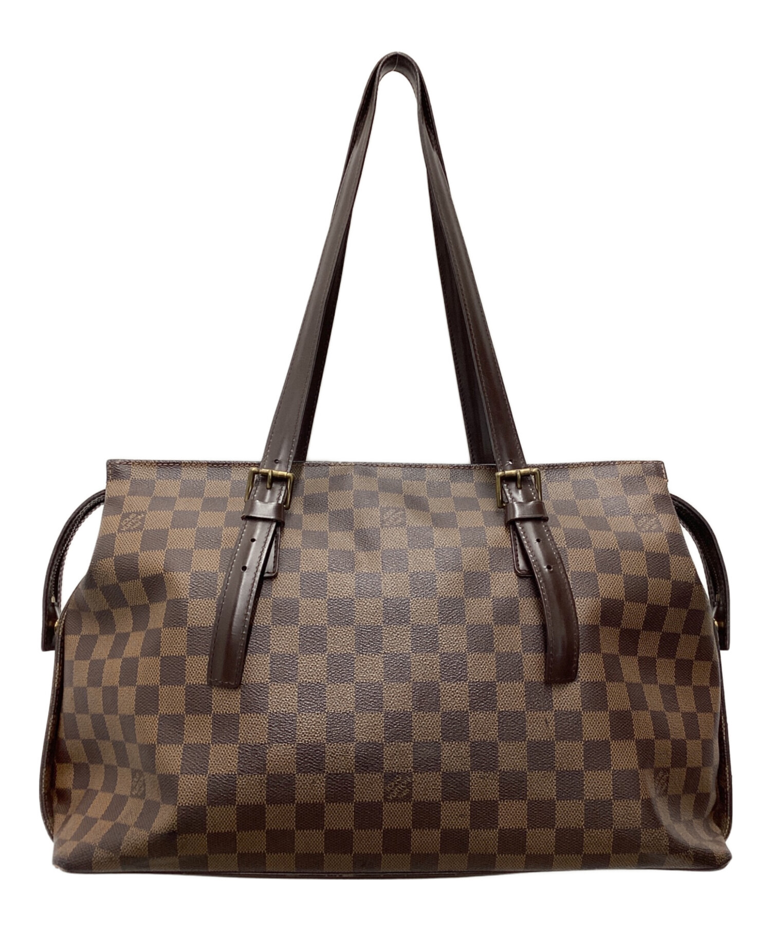 大人気！！ルイヴィトン トートバッグ ダミエ•エベヌ チェルシー LOUIS VUITTON ルイヴィトン チェルシー トートバッグ ダミエ