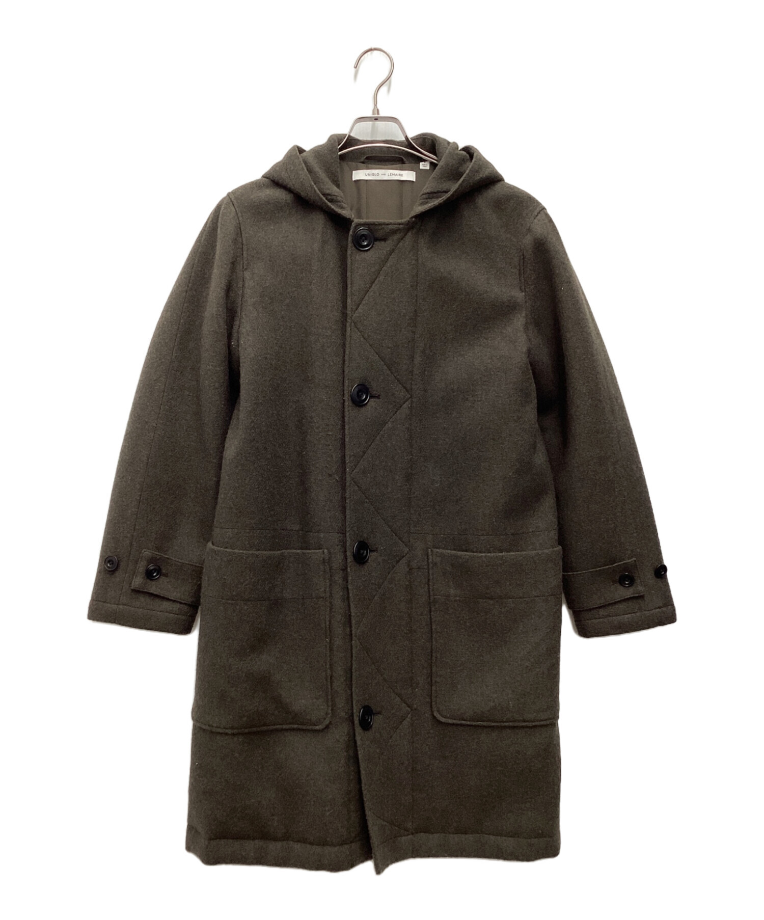 中古・古着通販】UNIQLO (ユニクロ) LEMAIRE (ルメール) ウールコート