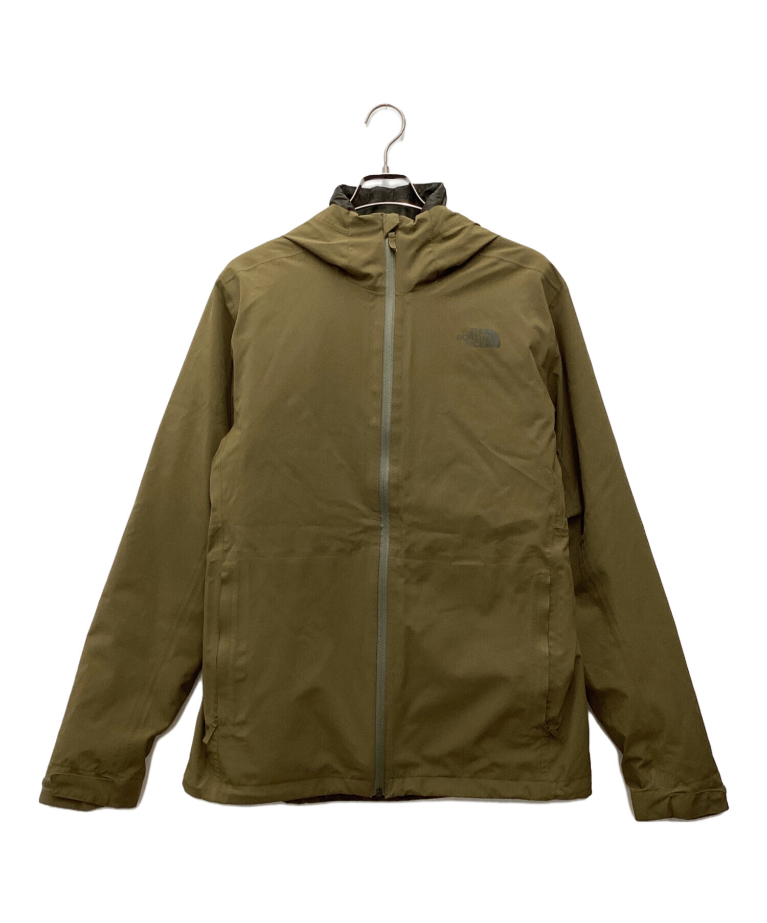 未使用 THE NORTH FACE ノースフェイス アウター３WAY オリーブ THE NORTH FACE (ザ ノースフェイス) 3WAY ロゴプリント 中綿ライナー