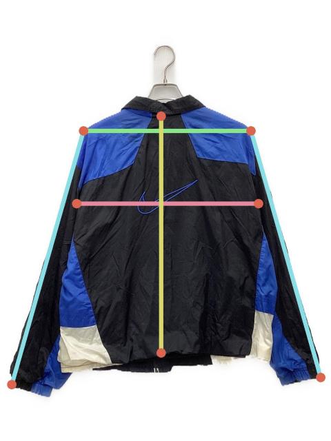 中古・古着通販】NIKE (ナイキ) ナイロンジャケット 00s 銀タグ ブルー