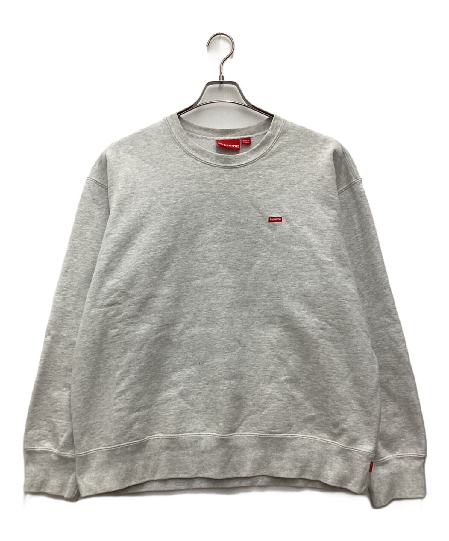初期　SUPREME ボックスロゴ　グレースウェット　XL USA製 楽天市場】USA製 90s SUPREME Box Logo Crew-Neck Sweatshirt (GREY) M