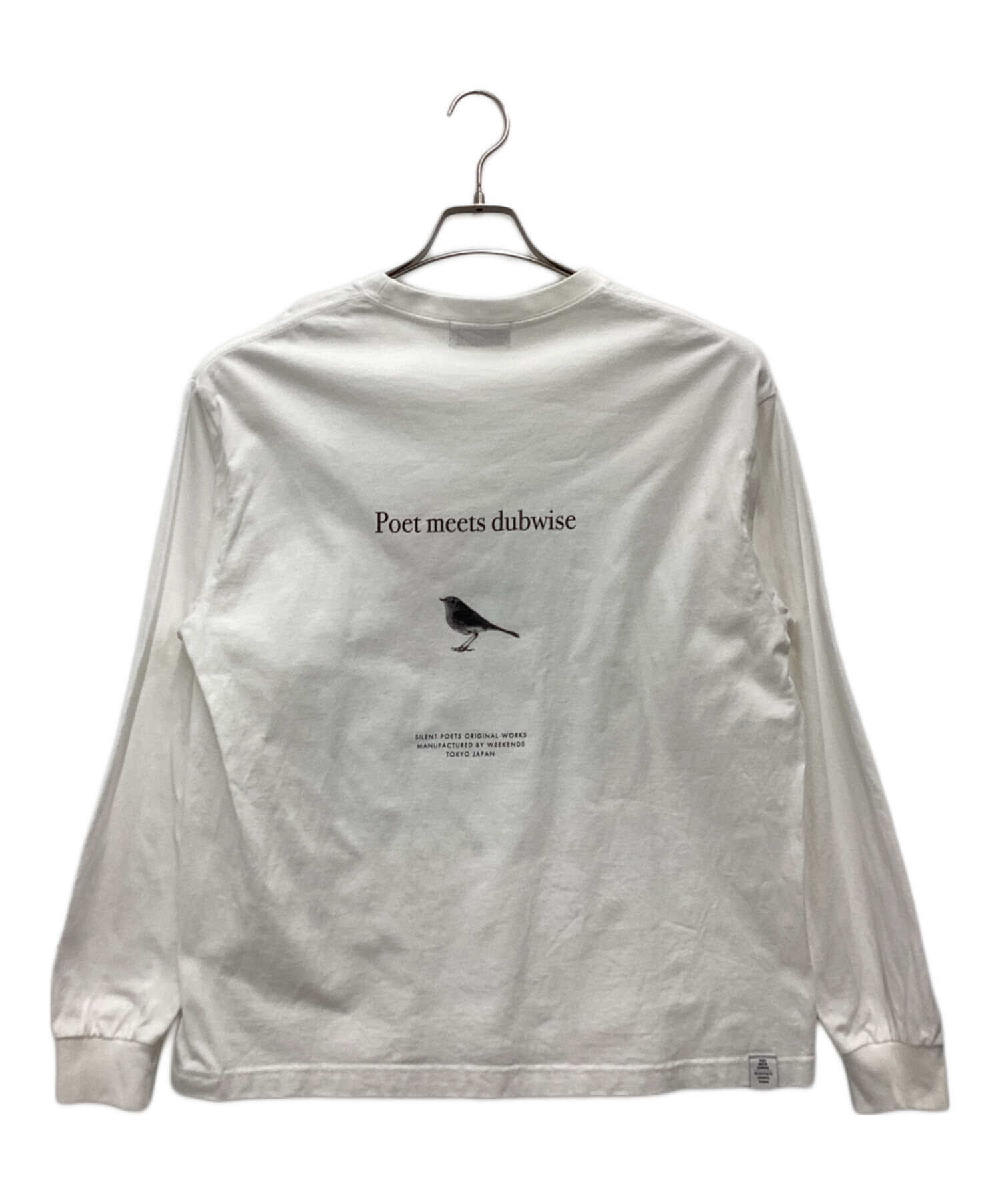 【Poet Meets Dubwise】美品 SILENT POET ロンT 中古・古着通販】POET MEETS DUBWISE (ポエットミーツダブワイズ) 長袖