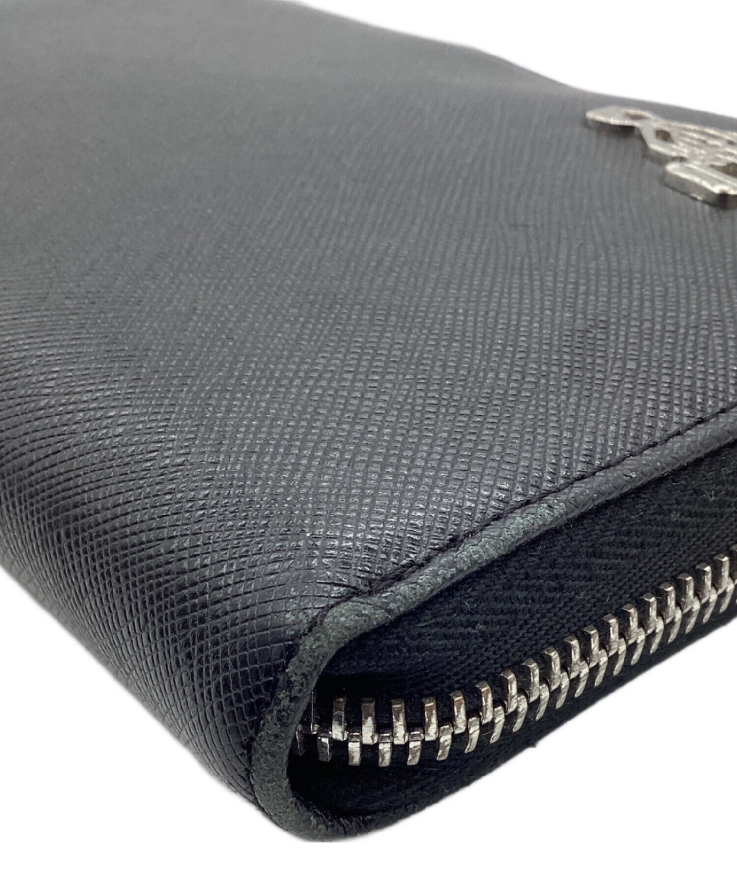 【美品】PRADA サフィアーノトラベル レザー 長財布 ポーター 中古・古着通販】PRADA (プラダ) PORTER (ポーター) サフィアーノ 長