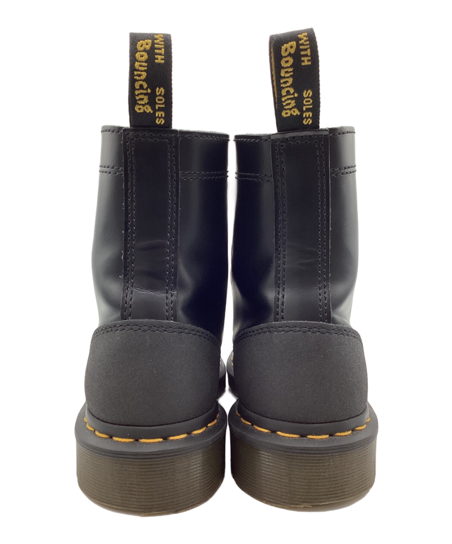 Dr. Martens ブラック レザーブーツ　付属品付き 中古・古着通販】Dr.Martens (ドクターマーチン) ガードパネル