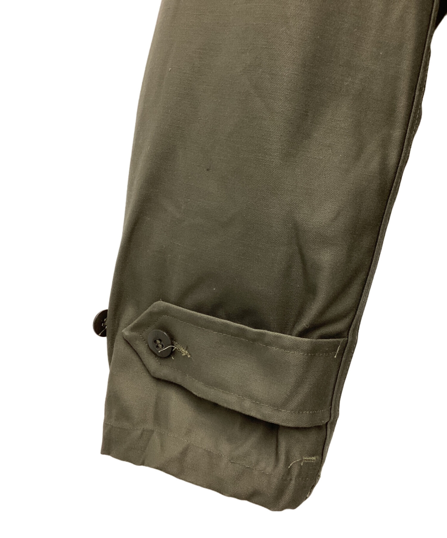 中古・古着通販】ドイツ軍 (ドイツグン) モッズコート 古着 オリーブ