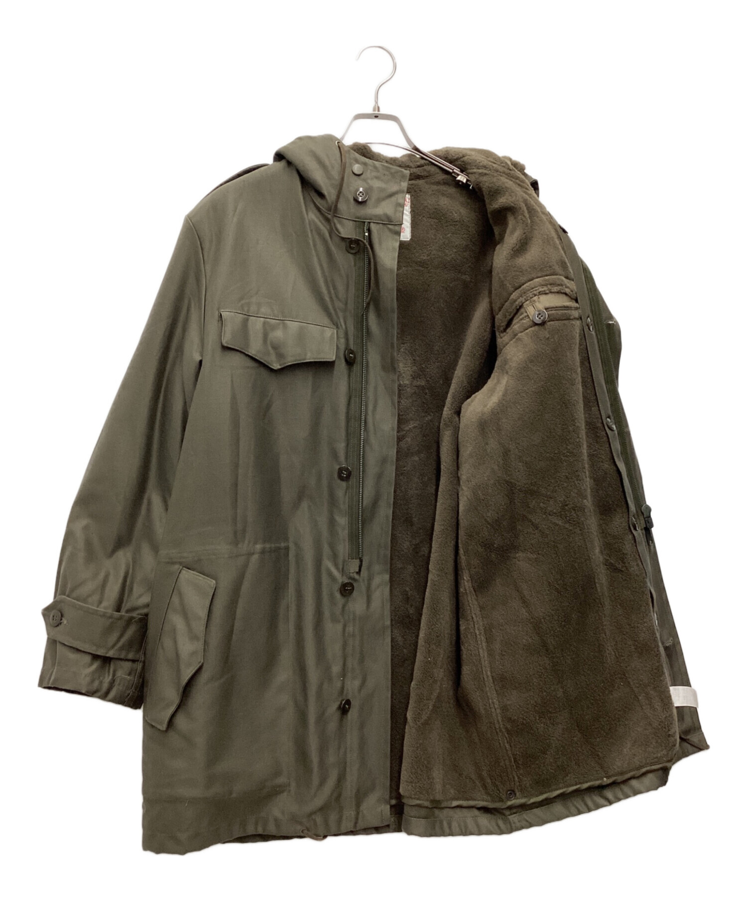 中古・古着通販】ドイツ軍 (ドイツグン) モッズコート 古着 オリーブ