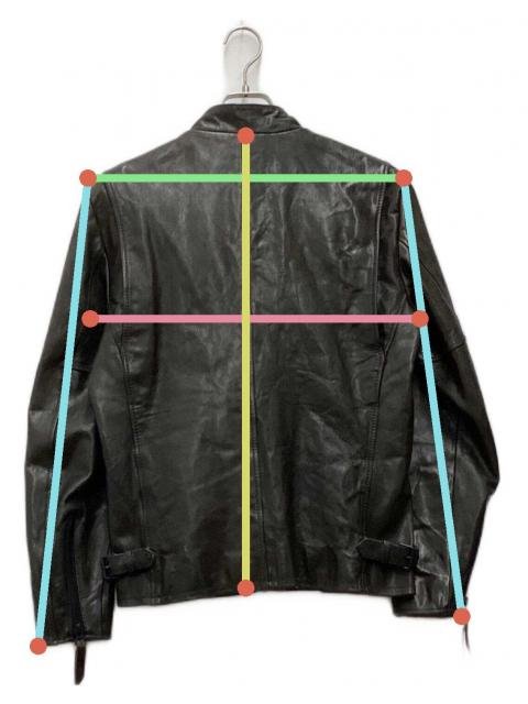 未使用　ショット　レザージャケット 1021006551623025_01_9423w.jpeg