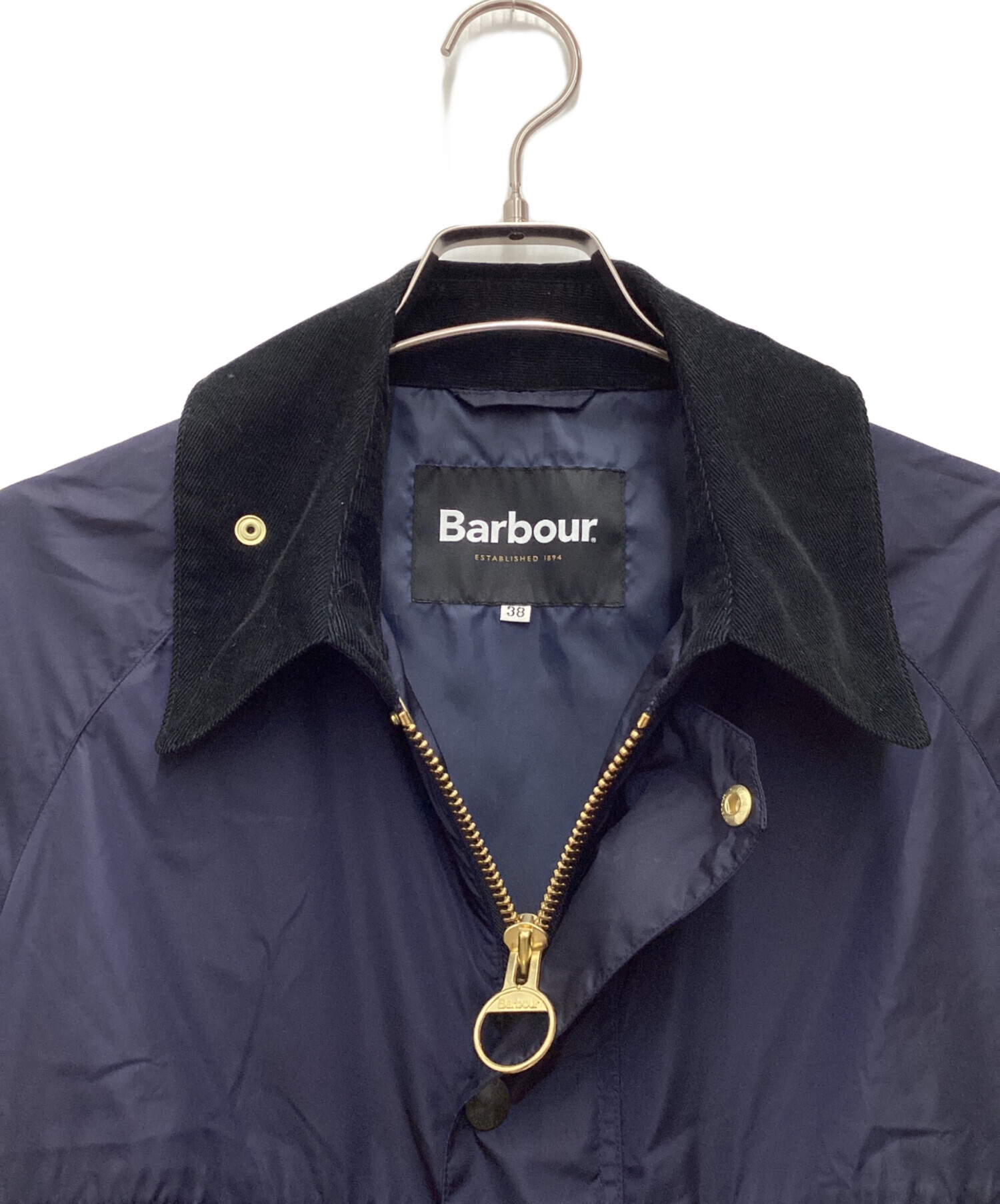 中古・古着通販】Barbour (バブアー) ナイロンジャケット ブラック