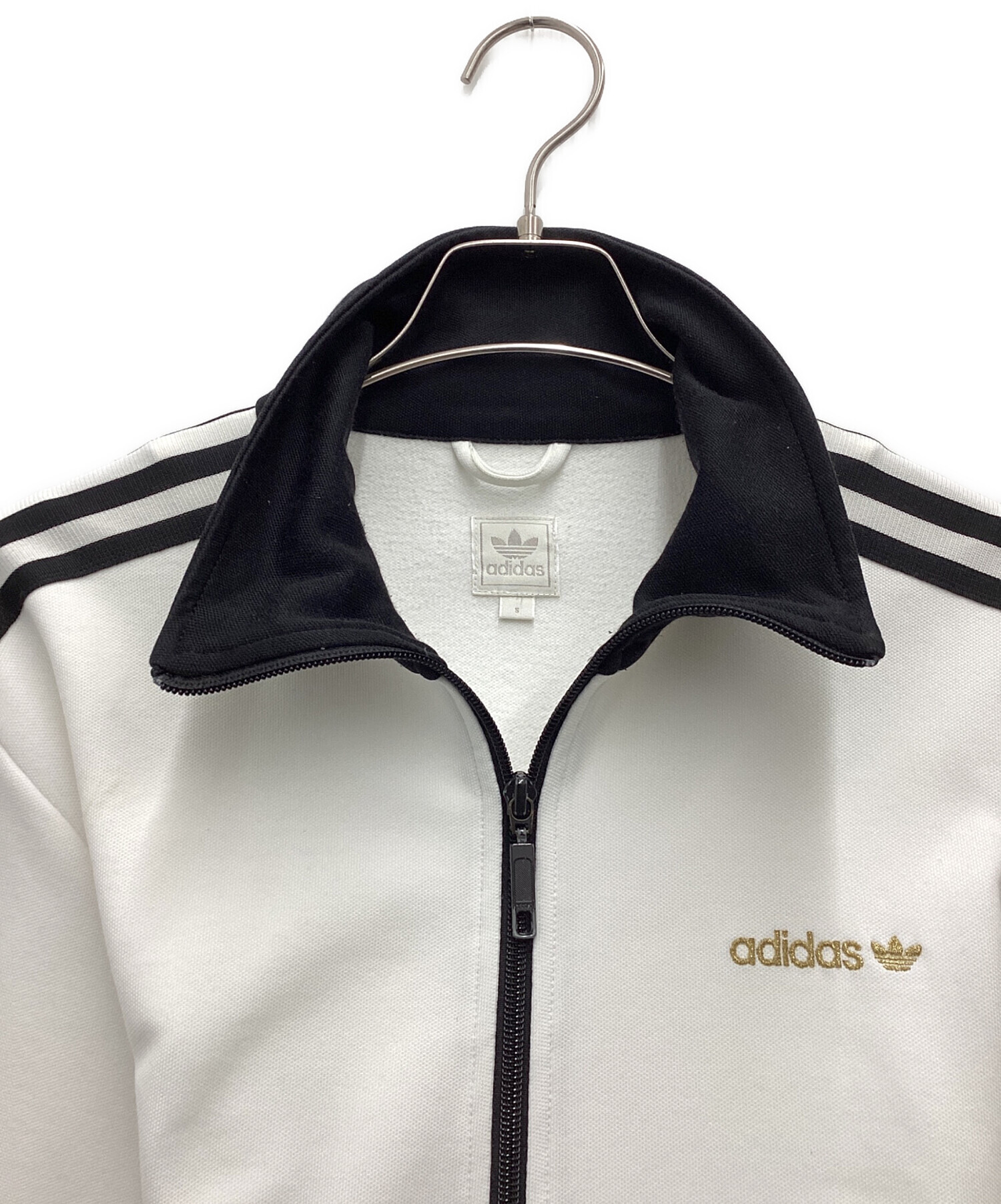 中古・古着通販】adidas (アディダス) トラックジャケット ホワイト