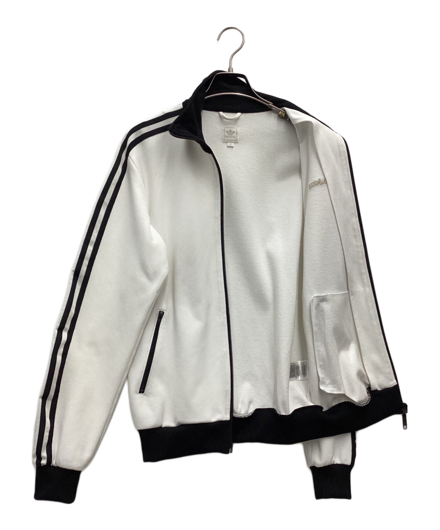 中古・古着通販】adidas (アディダス) トラックジャケット ホワイト