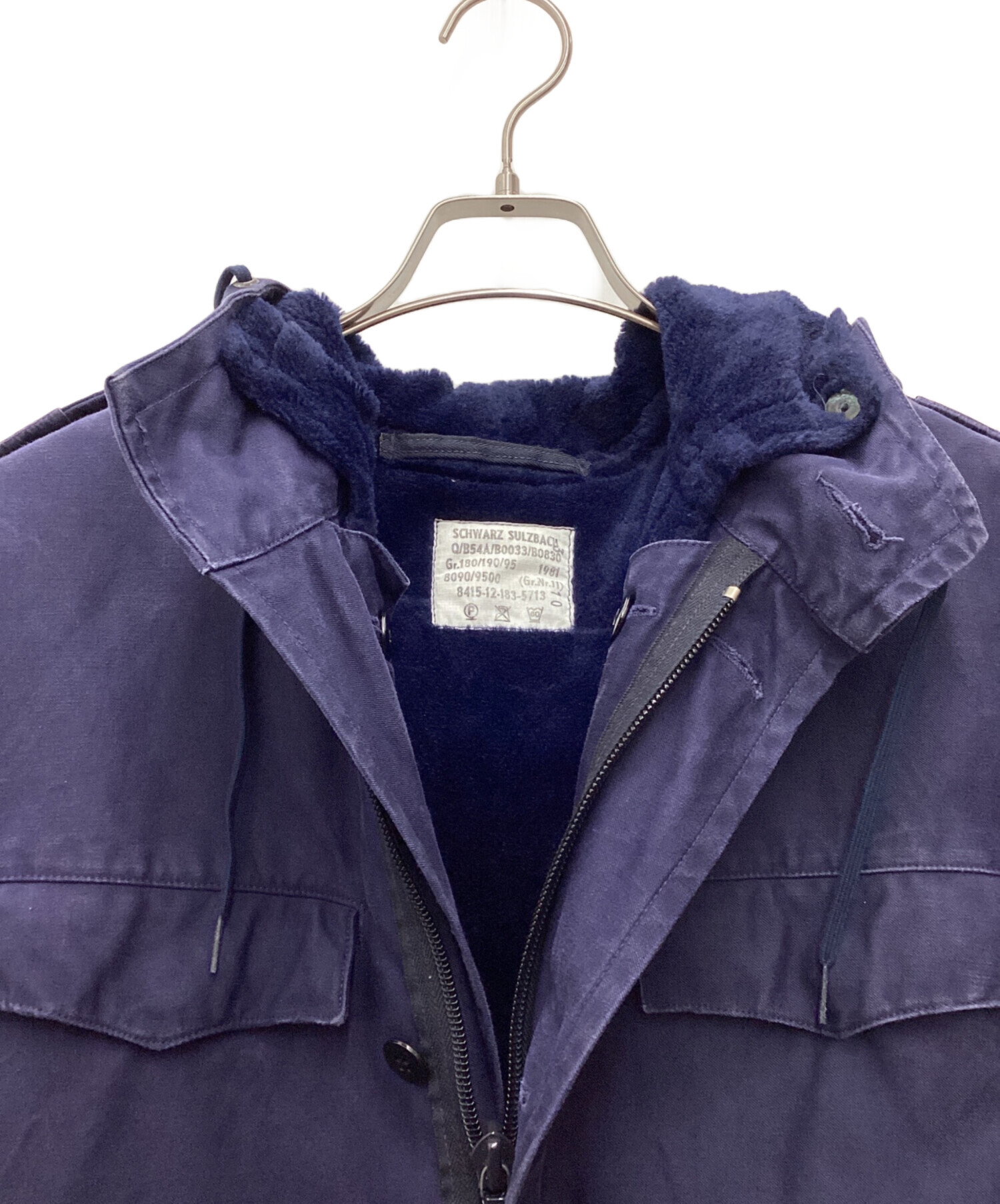 中古・古着通販】A. SCHWARZ SULZBACH (-) モッズコート ネイビー 