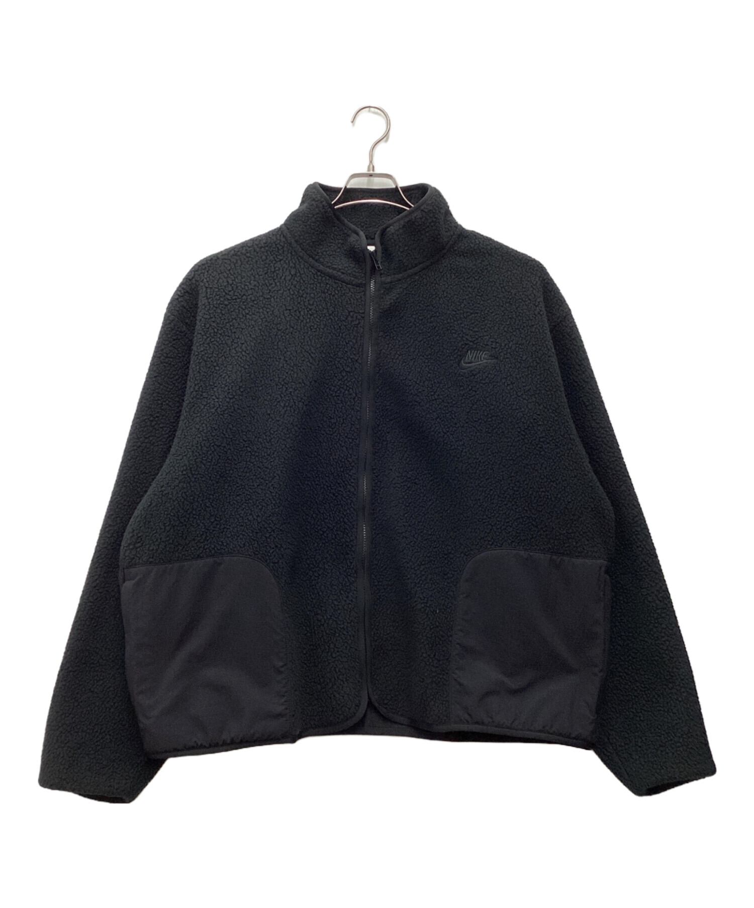 NIKE ブラックジャケット XXL 中古・古着通販】NIKE (ナイキ) ボアジャケット ブラック サイズ:SIZE