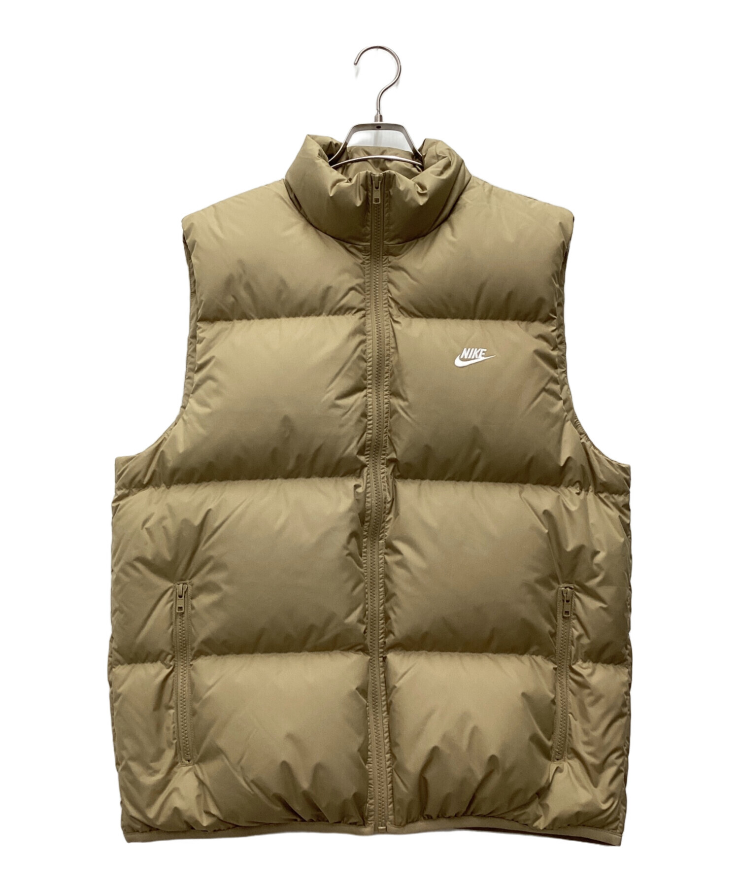 中古・古着通販】NIKE (ナイキ) 中綿ベスト カーキ サイズ:SIZE L 