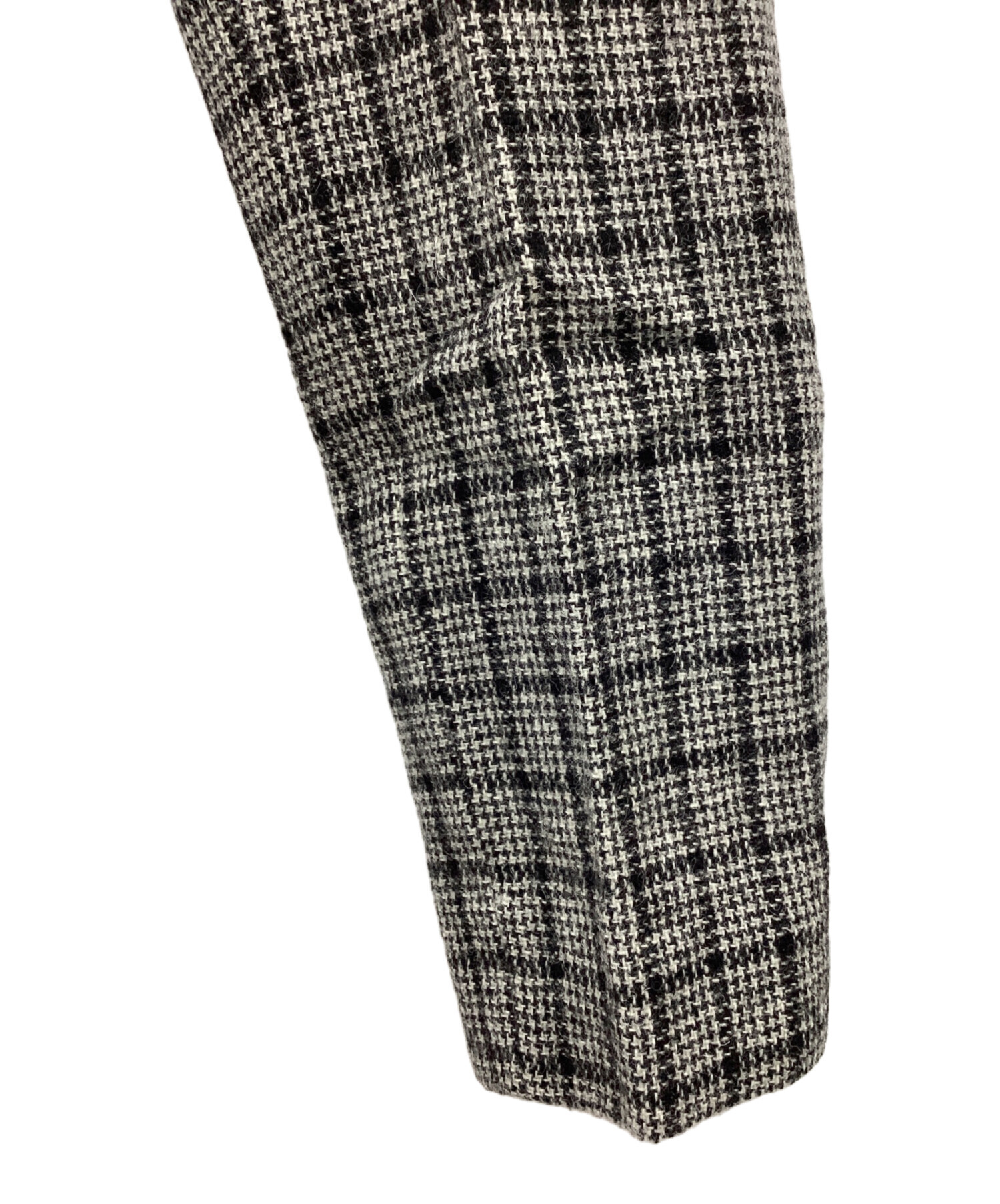 Harris Tweed 100%ウール スラックス グレー 中古・古着通販】EDIFICE (エディフィス) Harris Tweed (ハリス