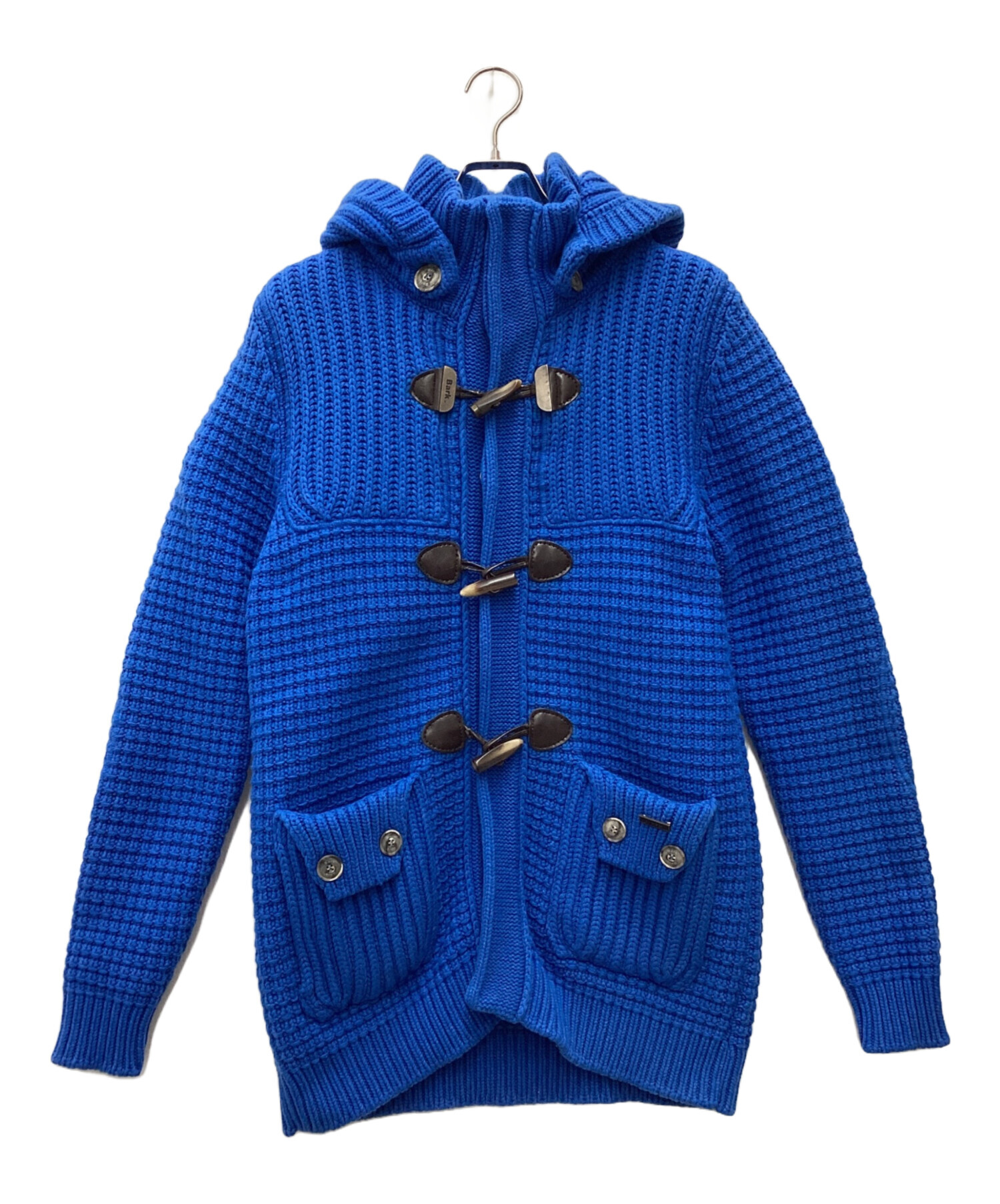 Bark バーク ジャケット メンズ 【古着】【中古】 中古・古着通販】BARK (バーク) ニットジャケット ブルー サイズ:SIZE